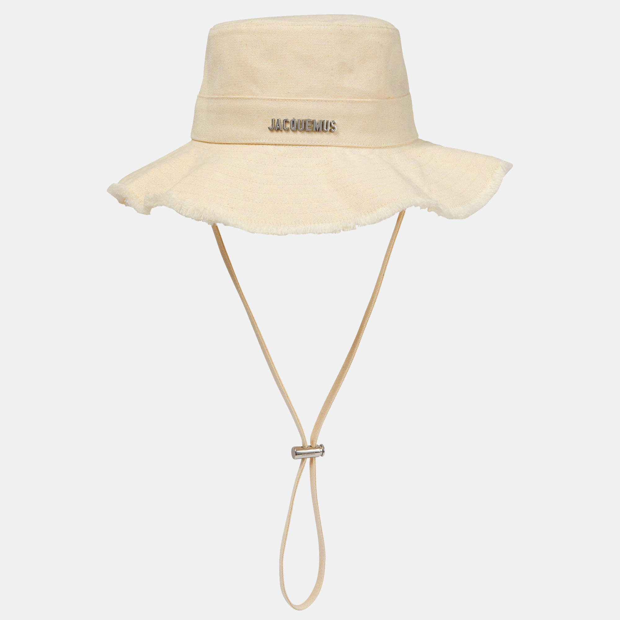 Pre Owned Jacquemus Beige Cotton Le bob Artichaut Hat One Size 
