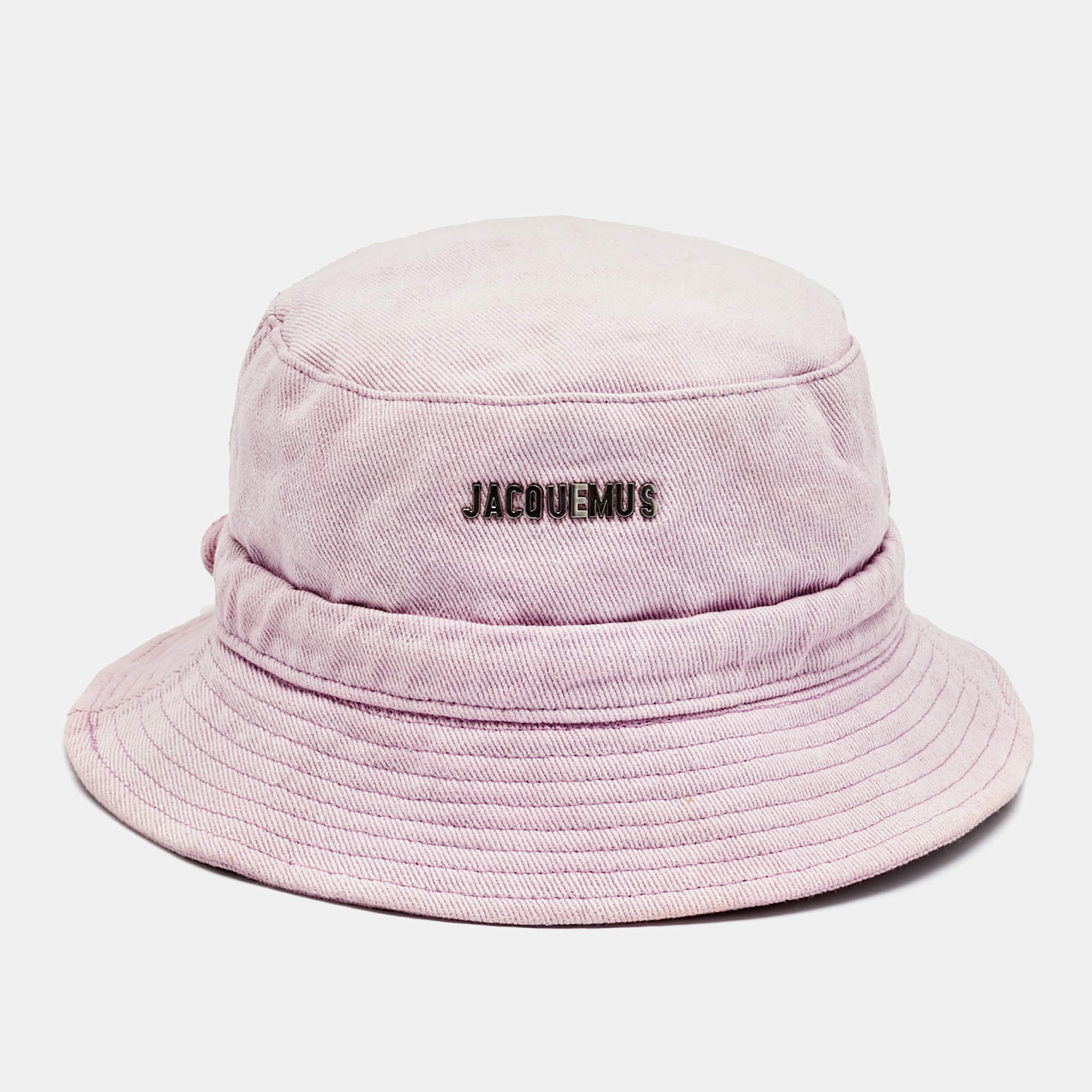 一度のみ使用JACQUEMUS ヨンア さん着用　キャップ 56cm Jacquemus Beige Straw Le Grand Chapeau Bomba Hat Jacquemus | TLC US