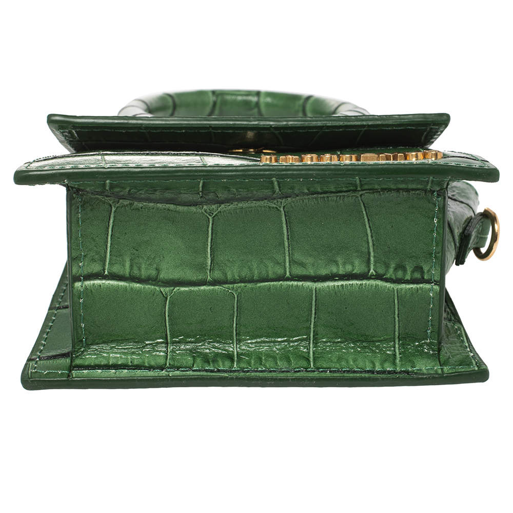 Jacquemus Le Chiquito bag Medium in Green Leather ref.602403 - Joli Closet