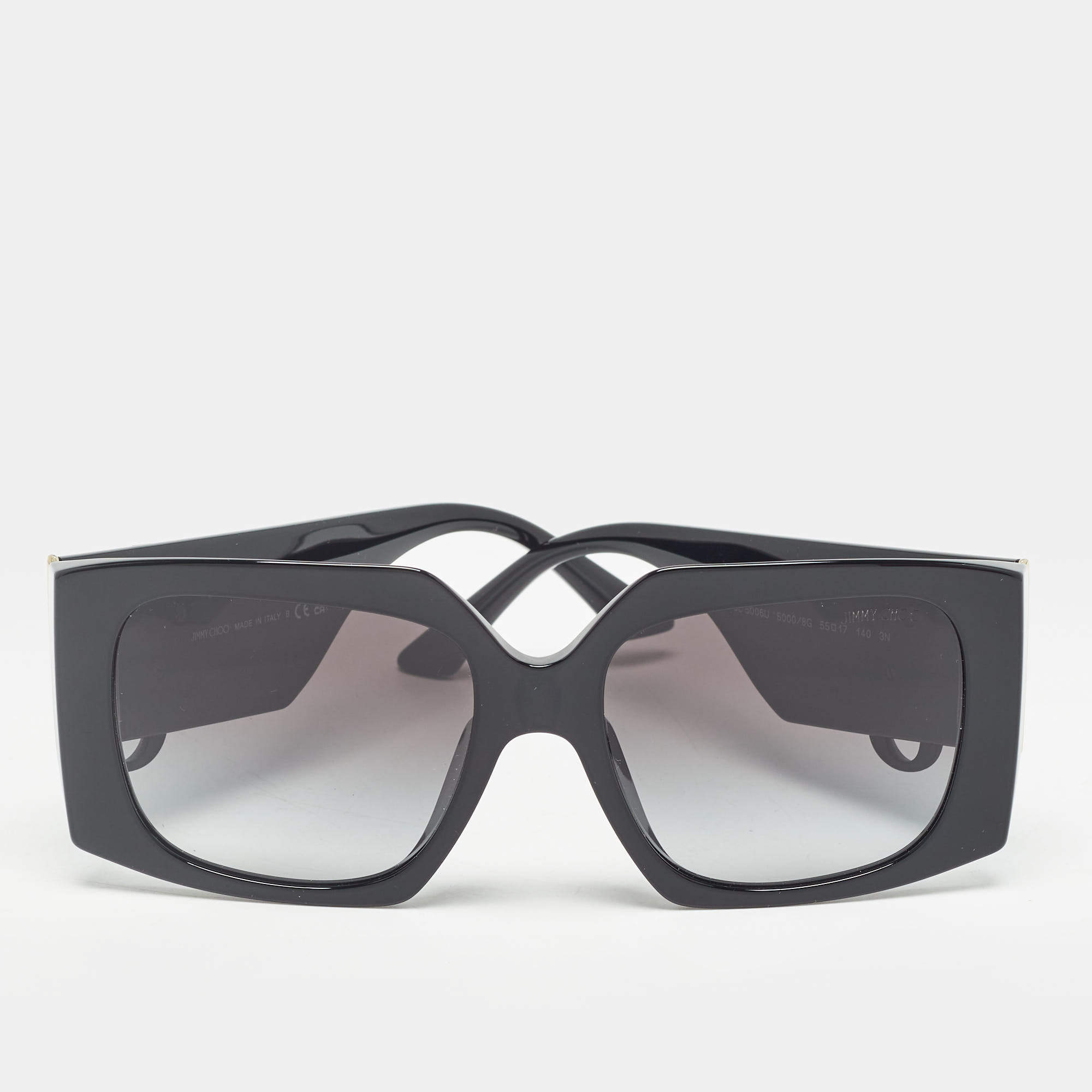 Jimmy Choo Black Gradient JC5006U Square Sunglasses