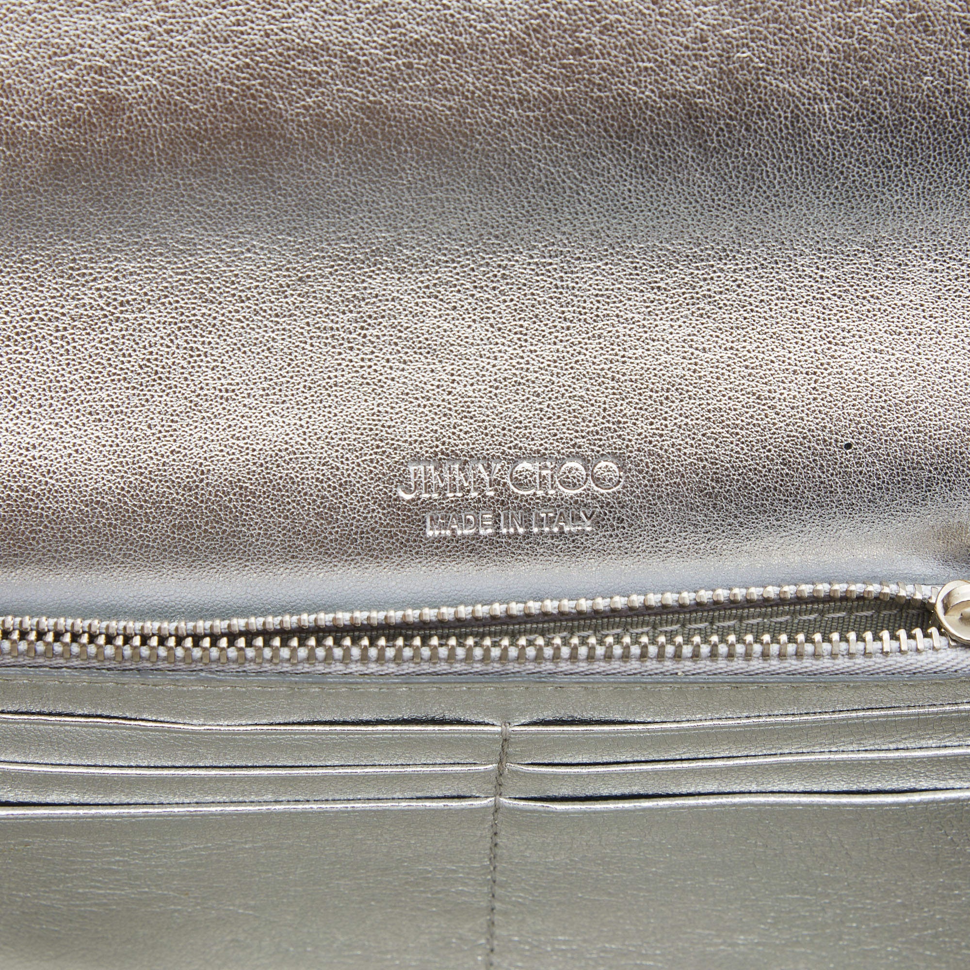 Jimmy Choo Milla Clutch w/ Chain - Metallic Clutches, Handbags - JIM356489