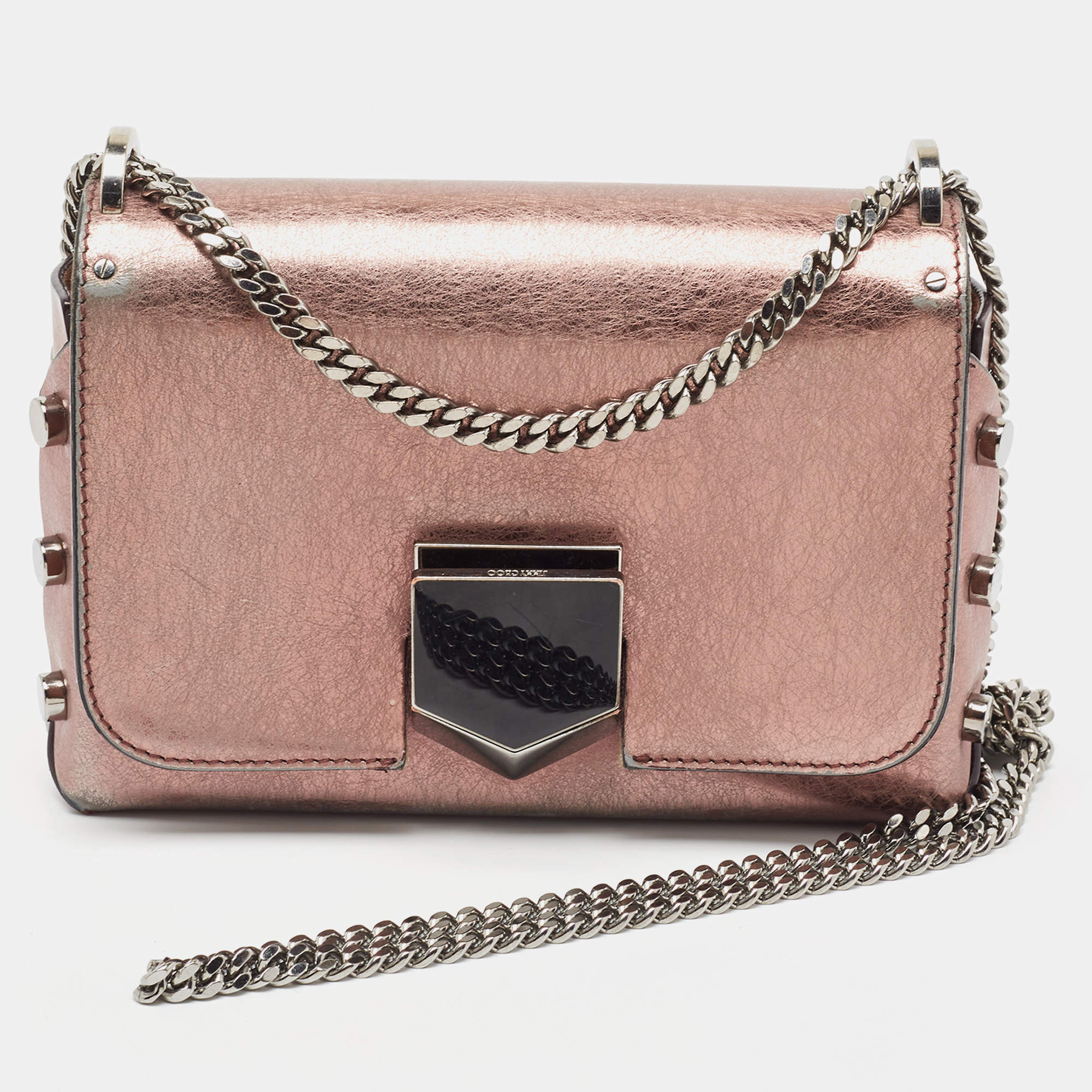 Jimmy choo discount bags with rose