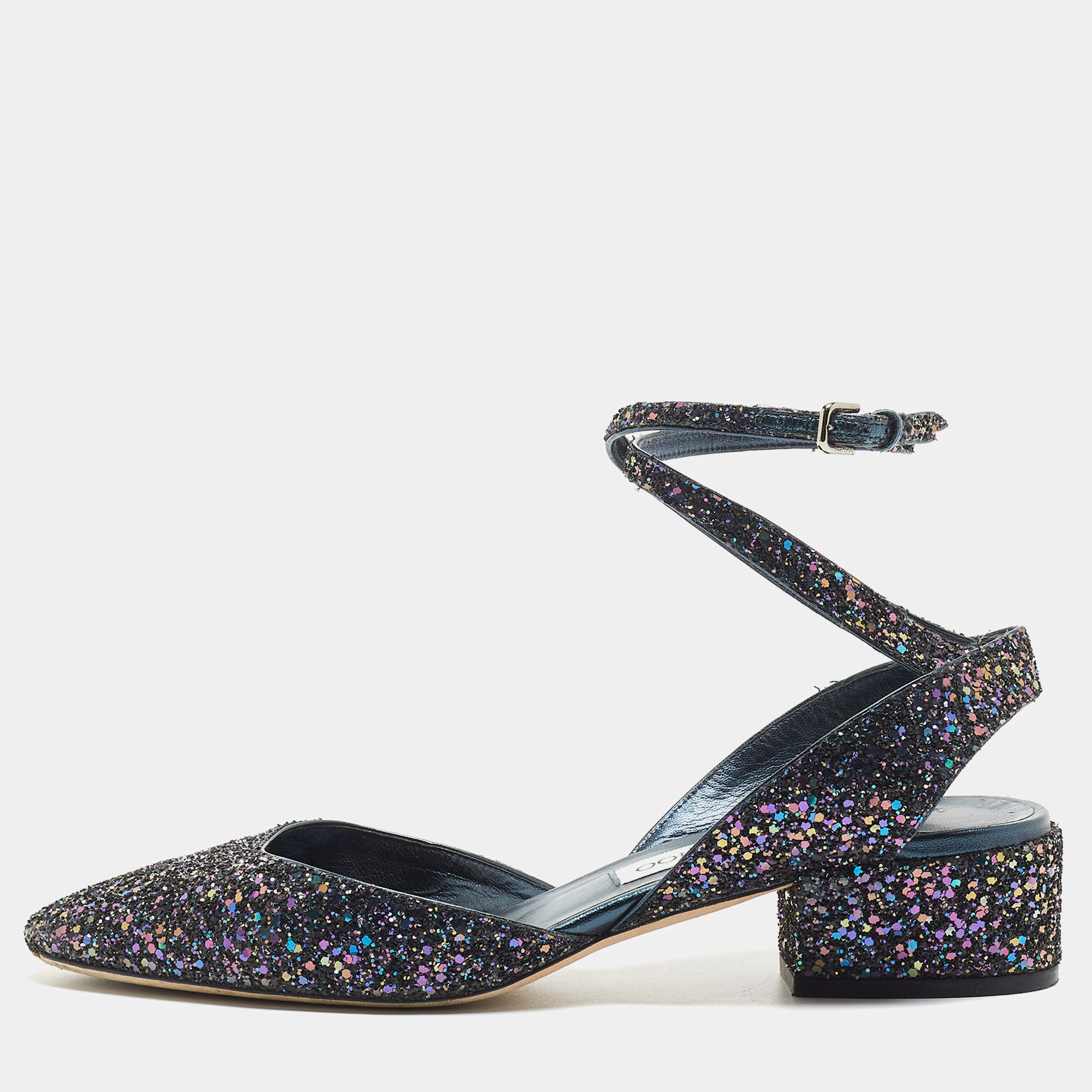 Jimmy choo micky glitter hotsell