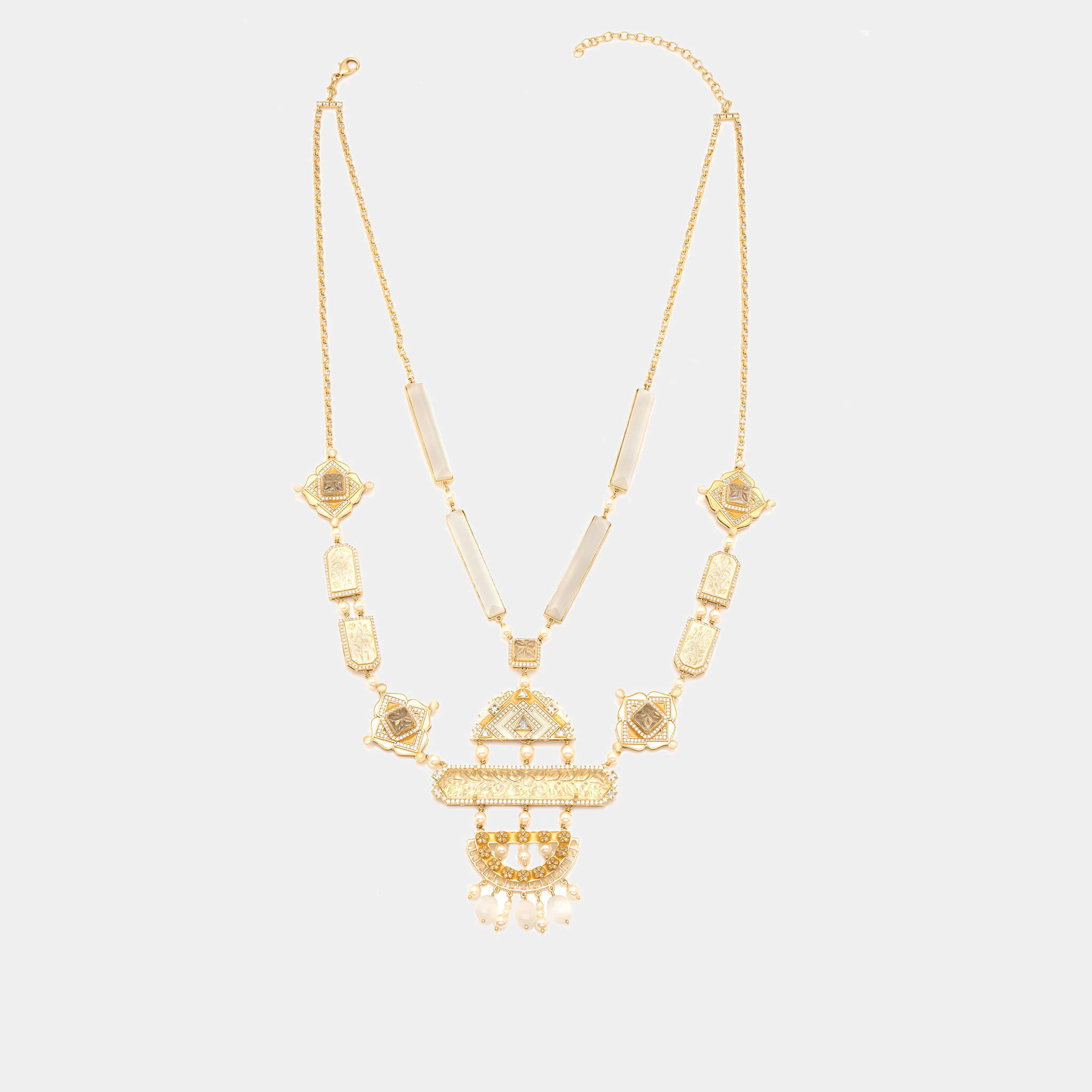 Aulerth x JJ Valaya Amelia Multi-Strand Necklace