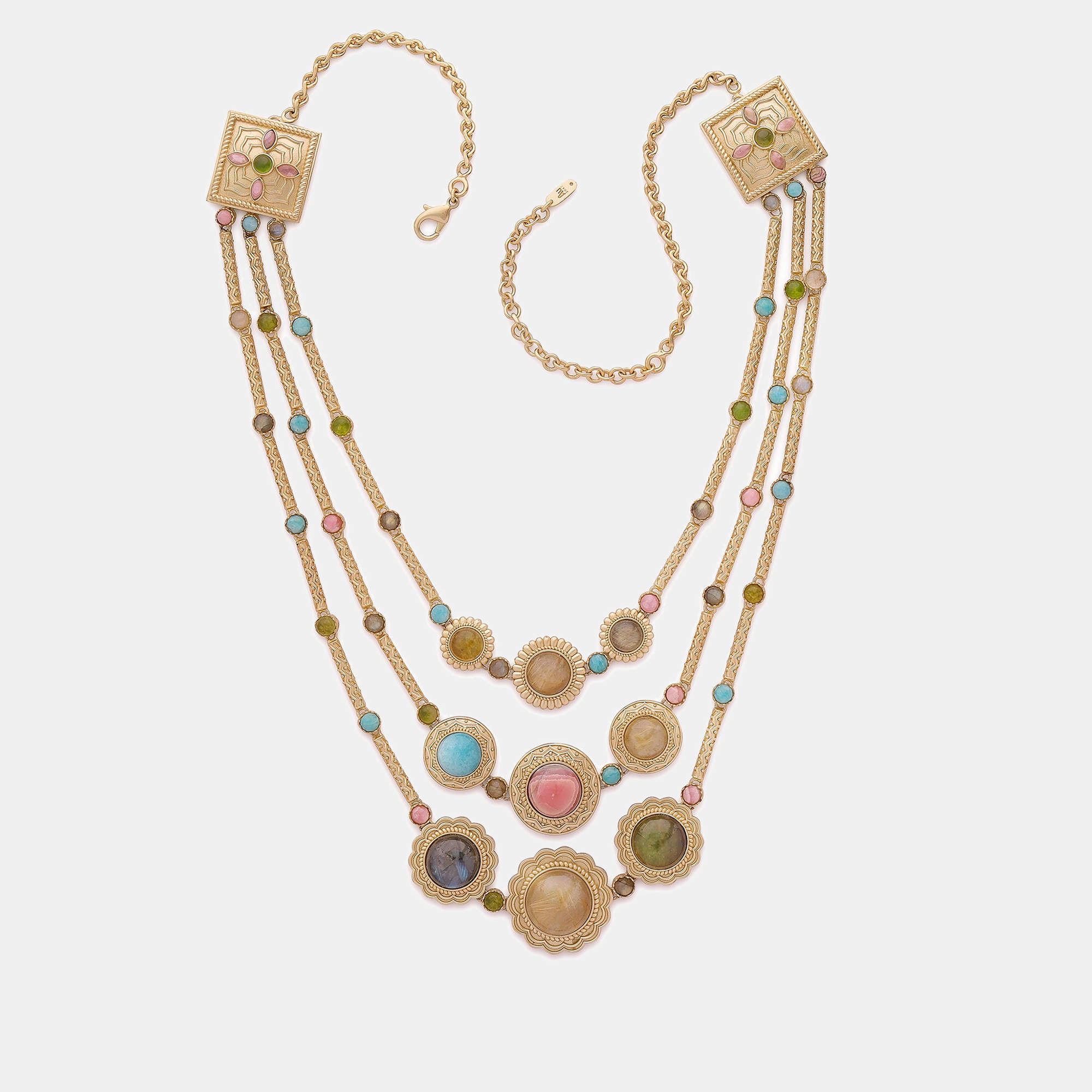 Aulerth x JJ Valaya Azra Multi starnd Necklace