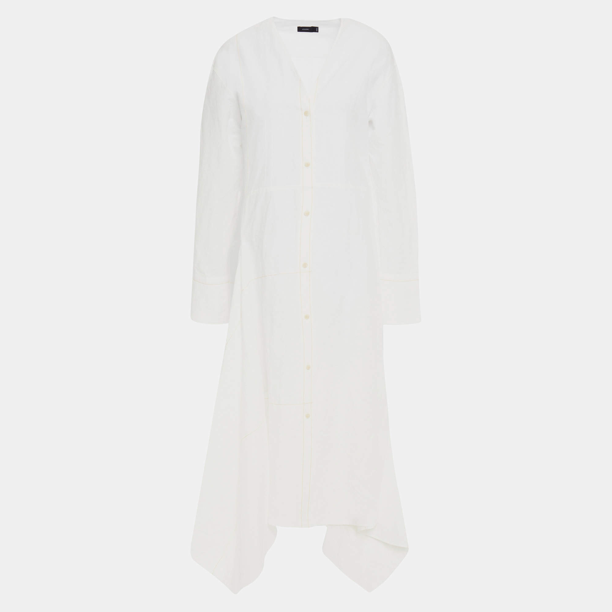 Pre Owned Joseph Linen Midi Dress 36