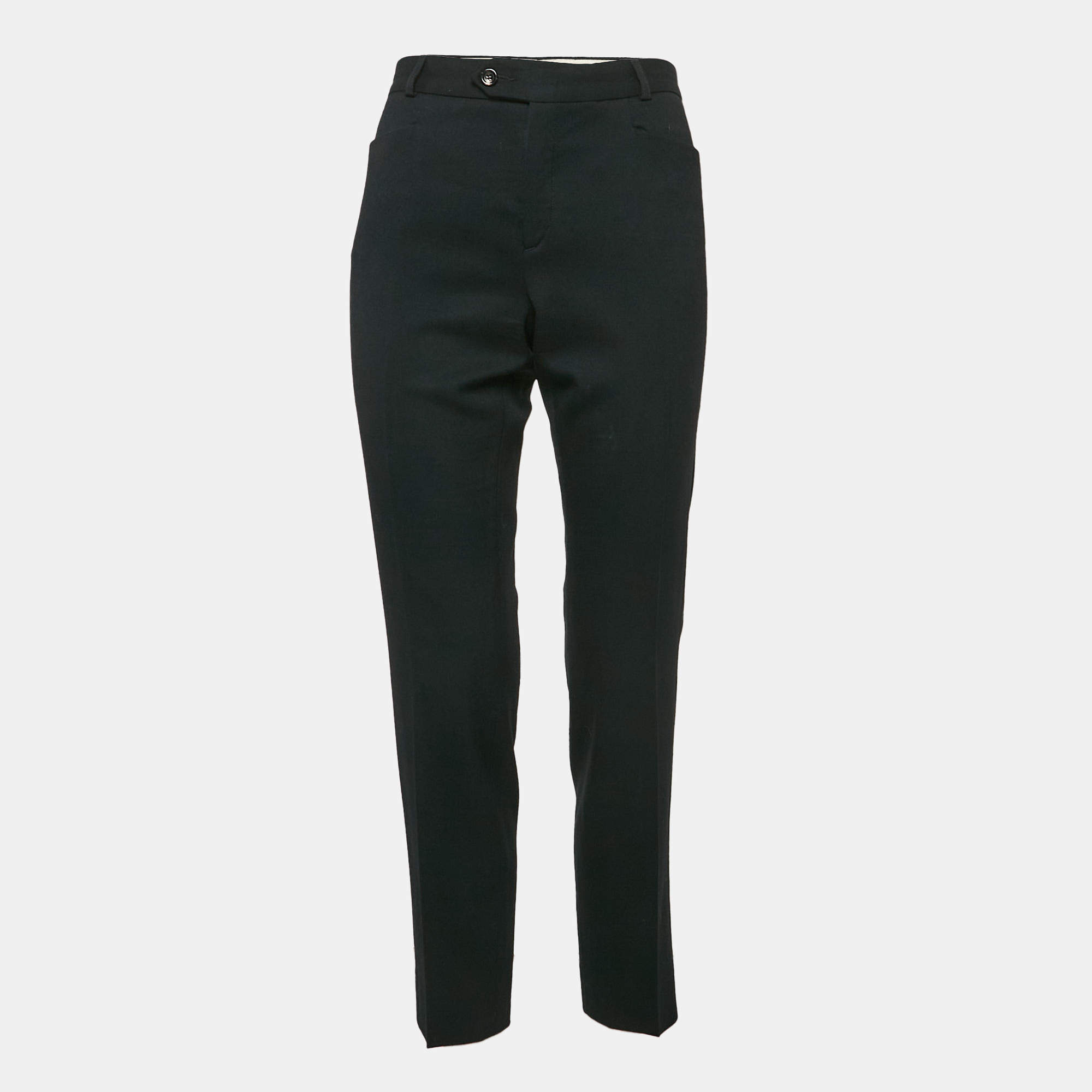 Joseph Black Wool Formal Pants M