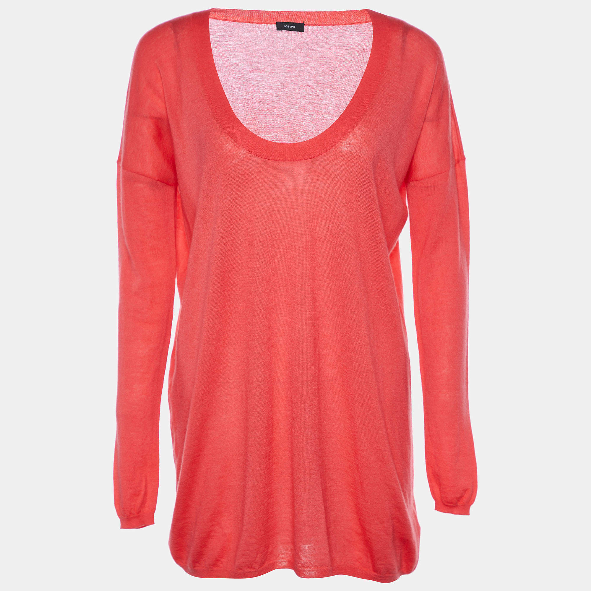 Joseph Pink Cashmere Tunic M