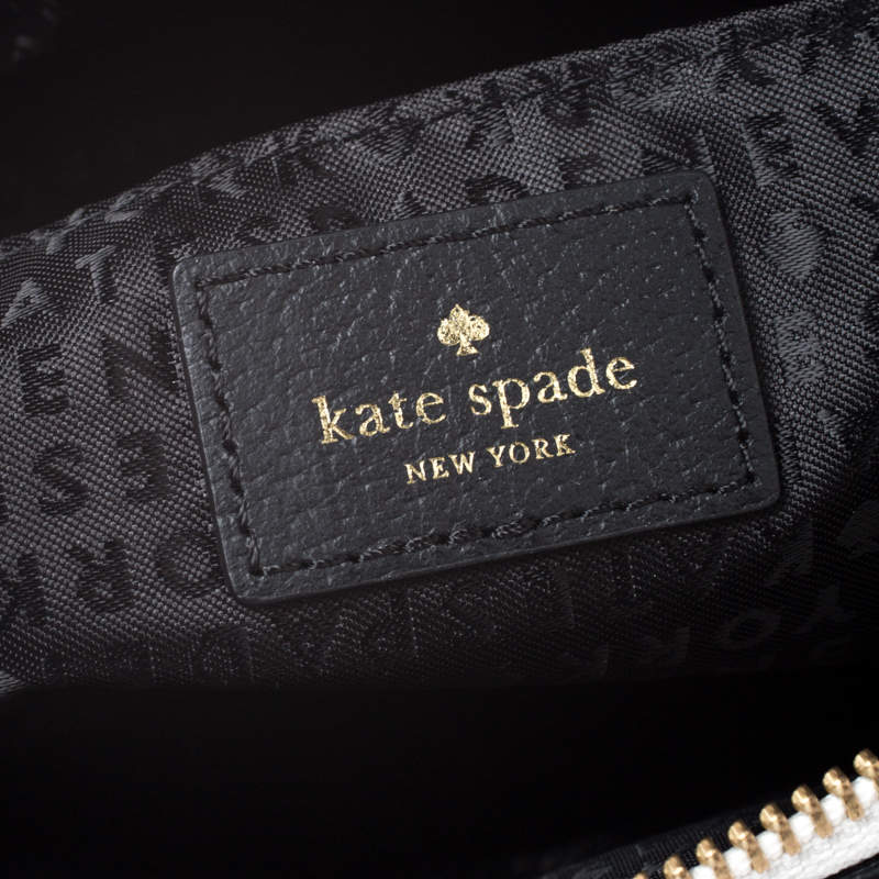 Kate Spade Black/White Leather Grove Street Millie Crossbody Bag Kate Spade  | The Luxury Closet