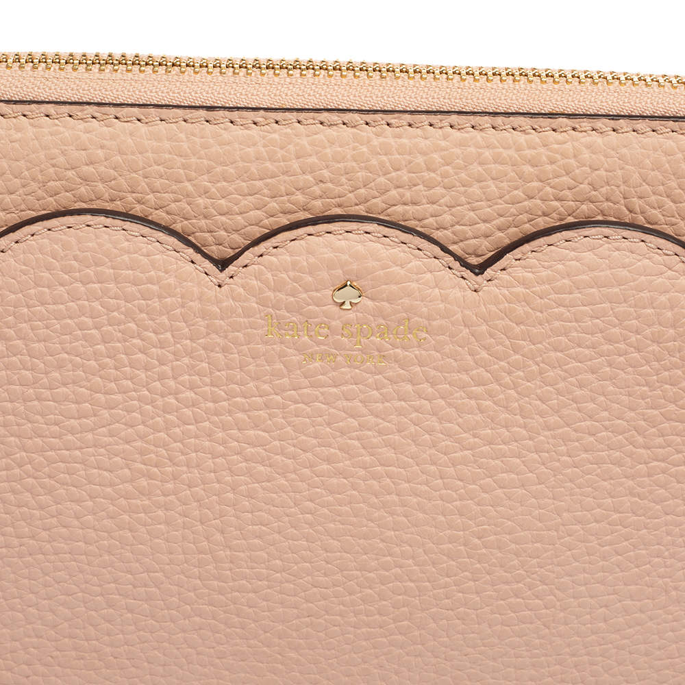 Kate Spade Dusty Pink Leather Leewood Place Clarise Crossbody Bag