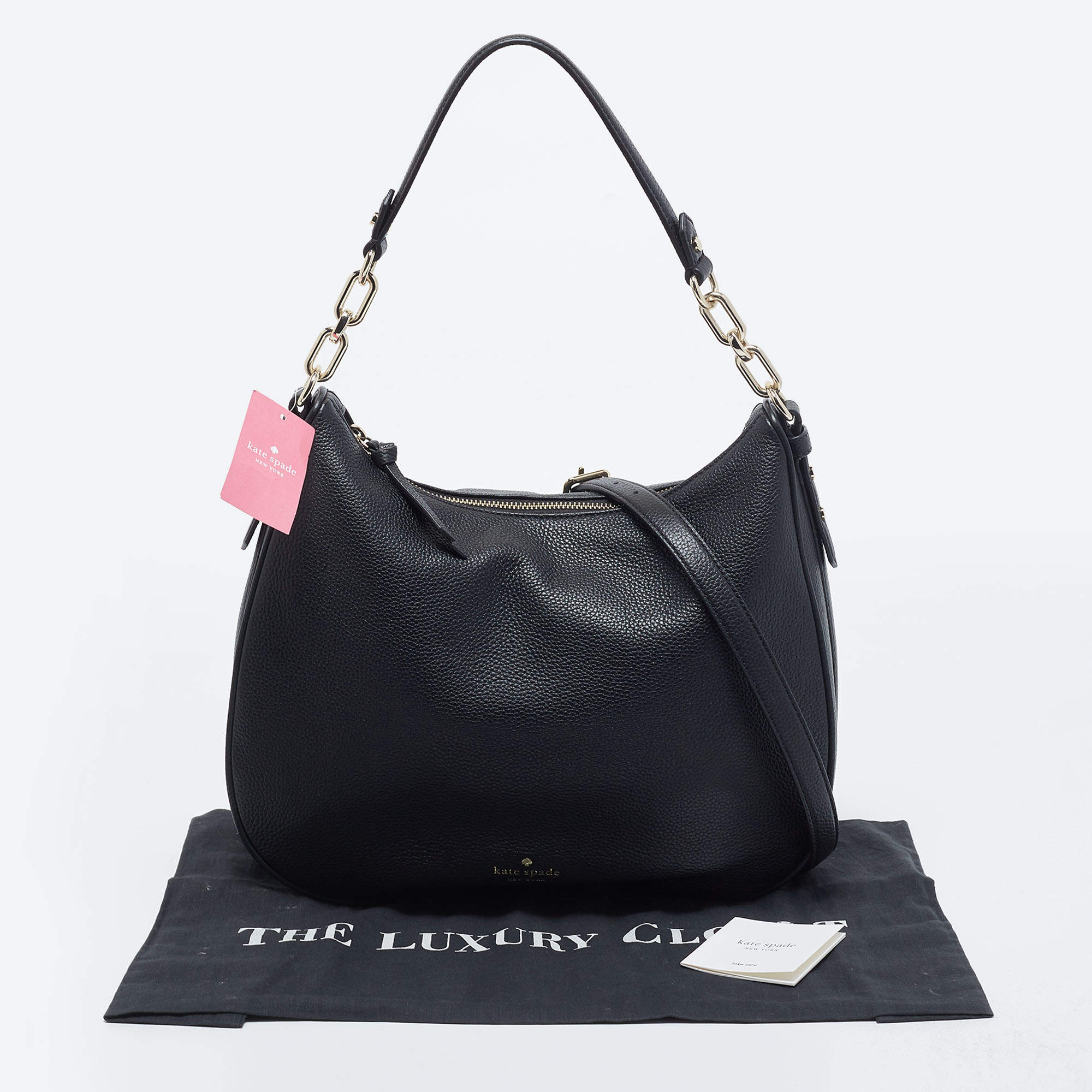 Kate Spade Black Leather Mulberry Street Vivian Shoulder Bag Kate Spade |  TLC