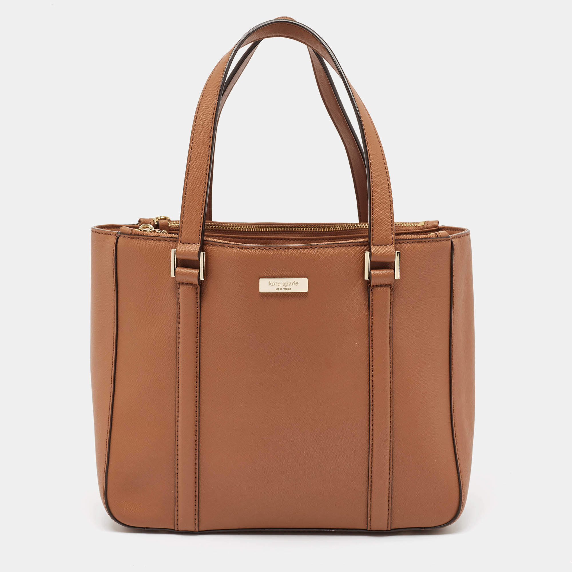 Kate spade brown tote best sale