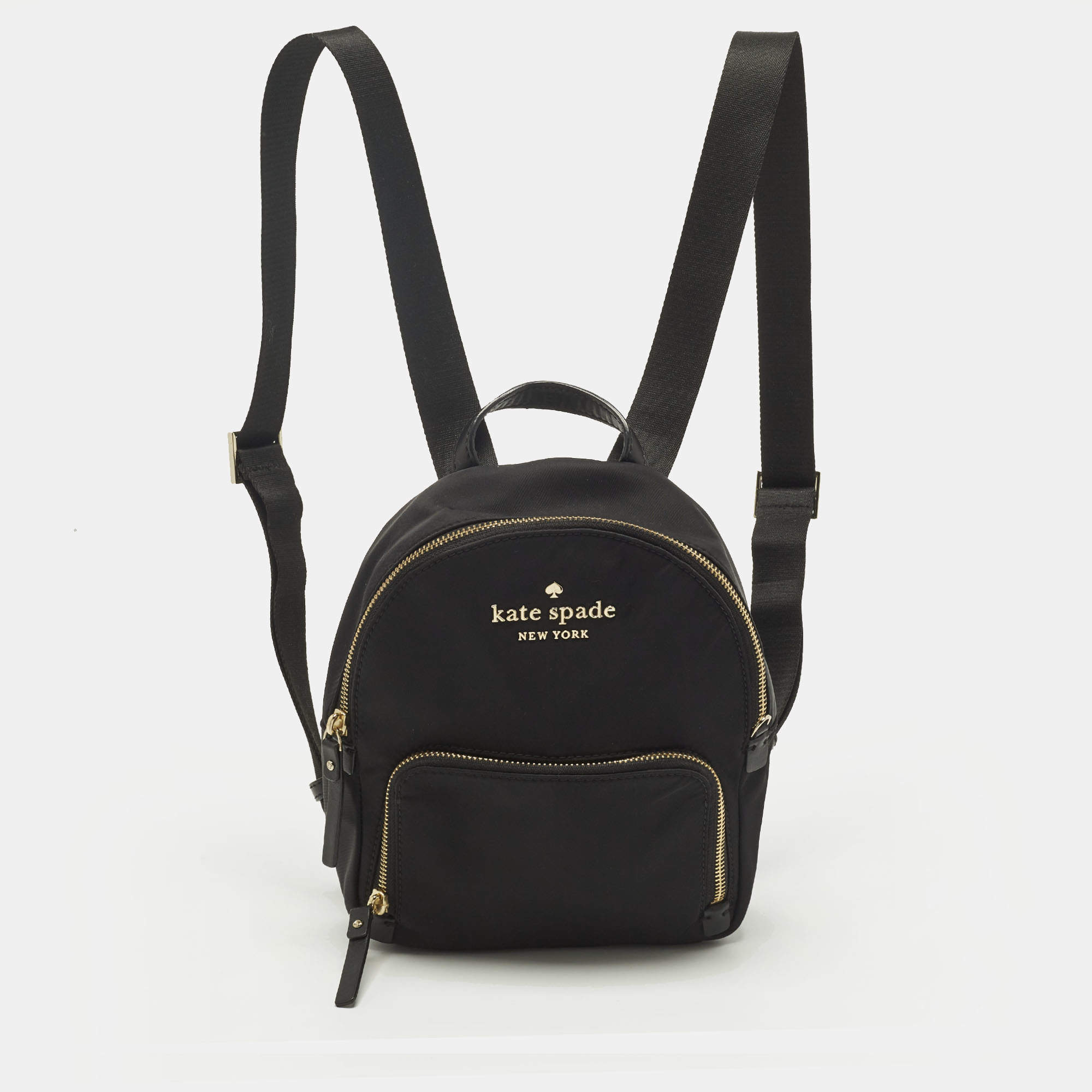 Pre Owned Kate Spade Black Nylon Watson Lane Hartley Backpack
