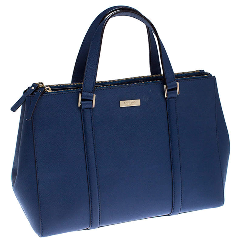 Kate spade navy hot sale blue handbag