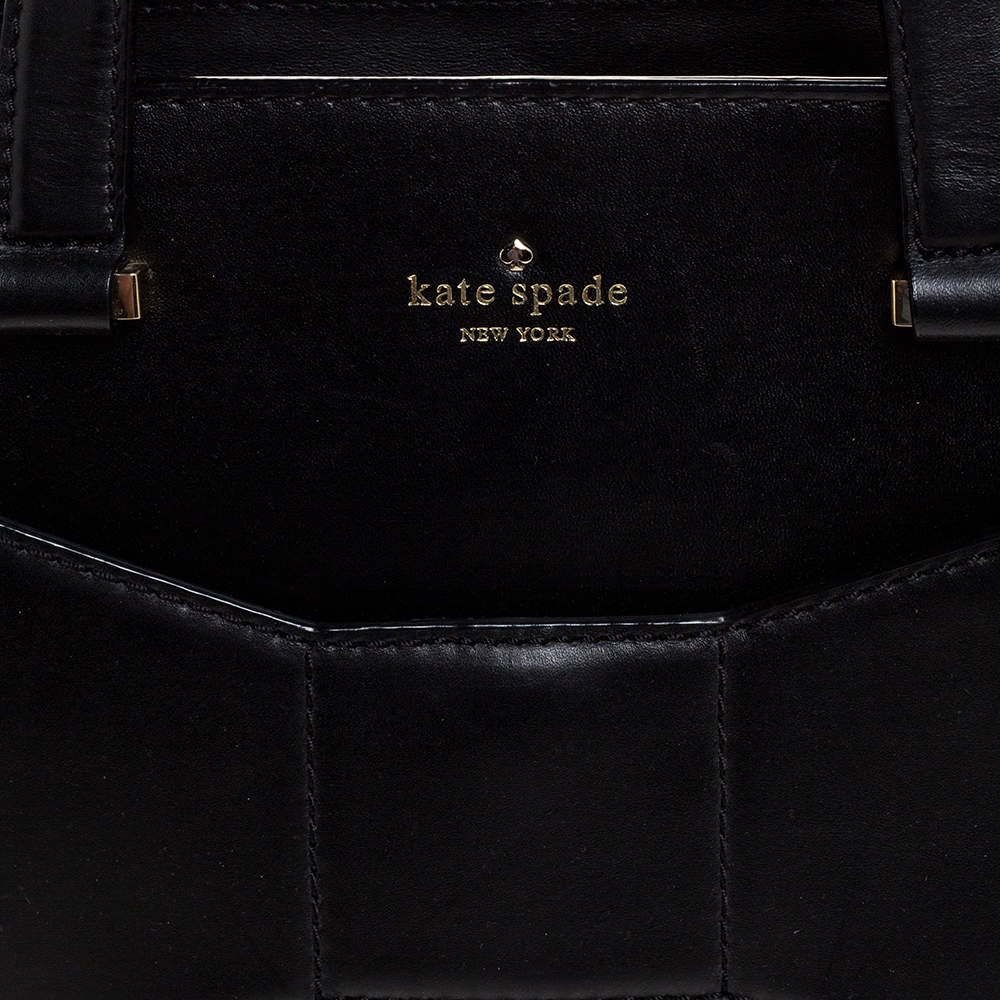 Kate Spade Black Leather Bow Tote Kate Spade | TLC
