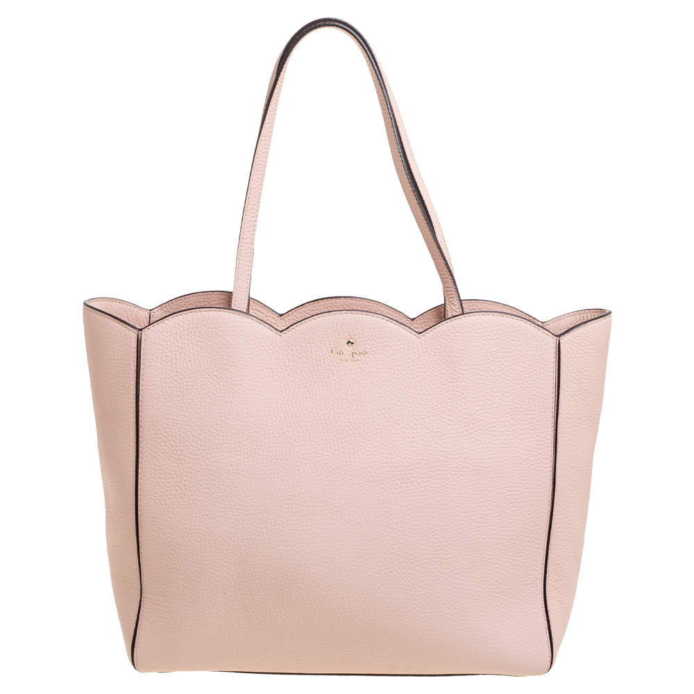 Pre Owned Kate Spade Pink Leather Magnolia Street Tote