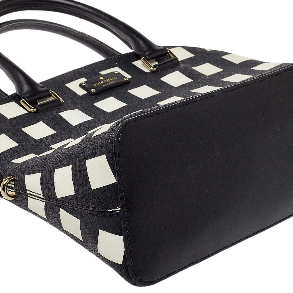 Kate spade checkered on sale purse