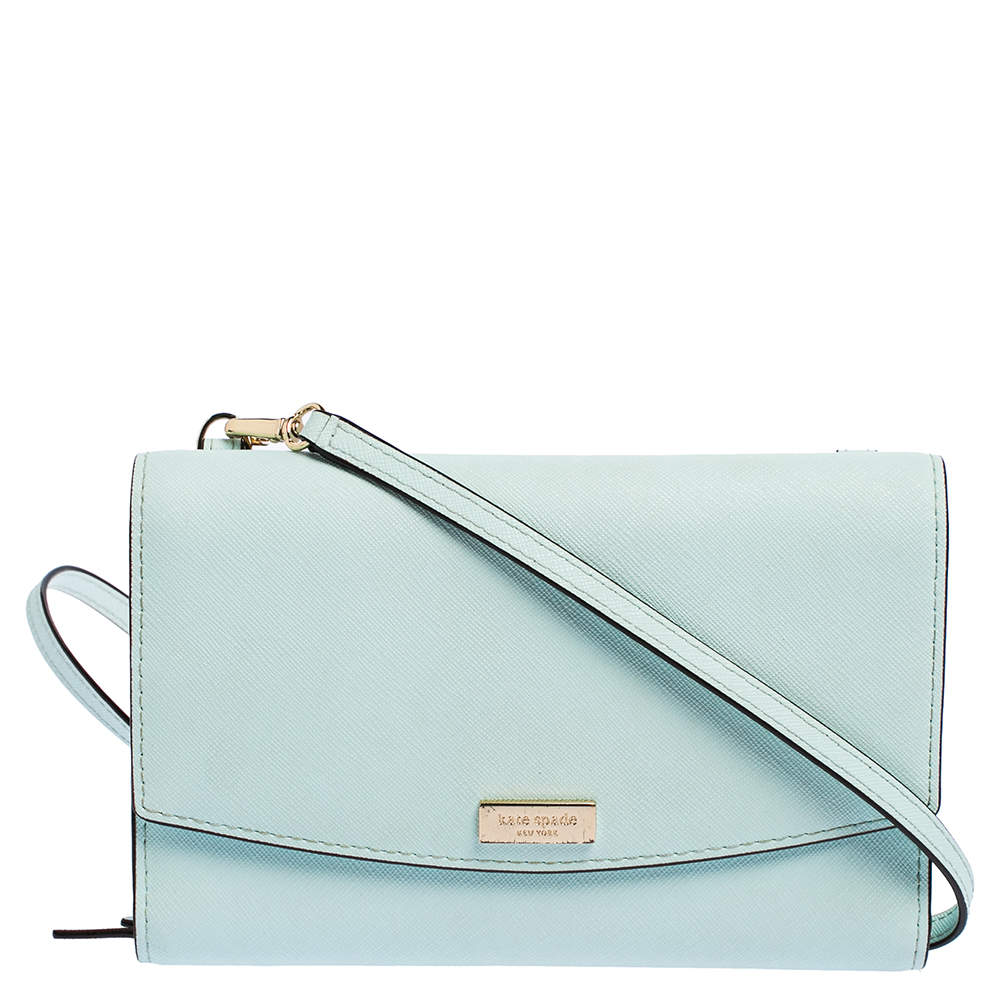 Light blue Kate Spade purse! Used for about a year,... - Depop
