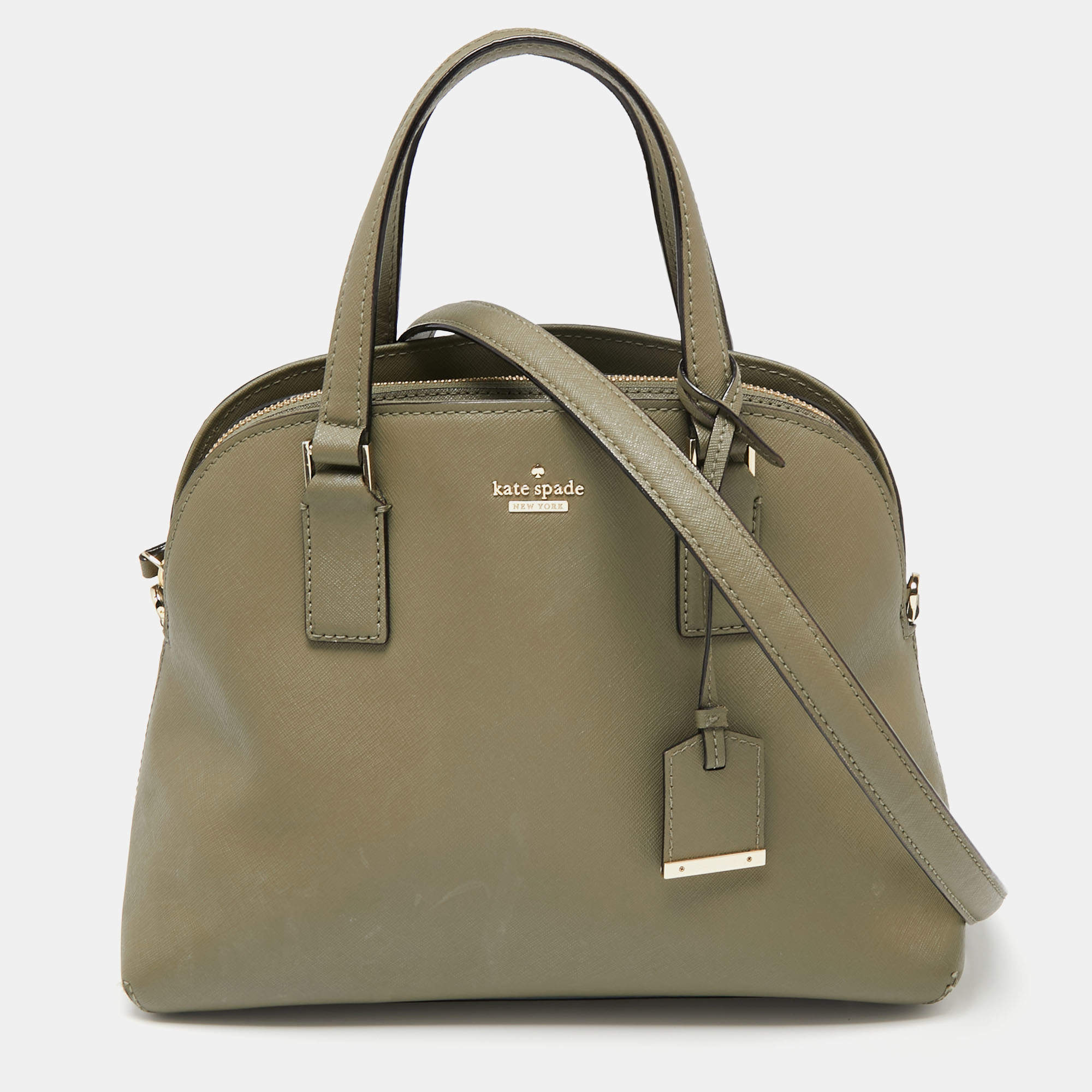 Olive green discount kate spade purse