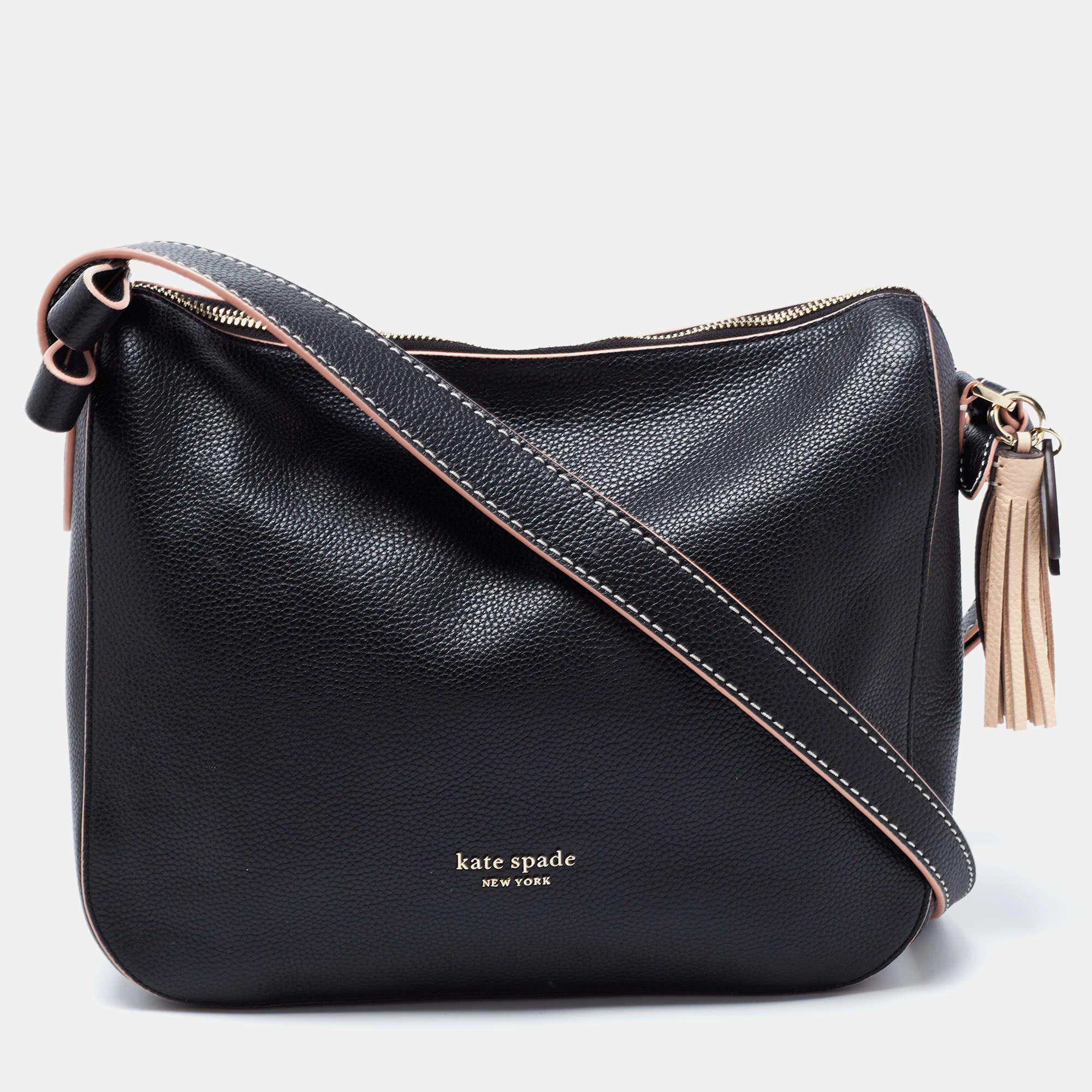 Kate Spade Black Pebbled Leather Medium Anyday Shoulder Bag Kate Spade | TLC