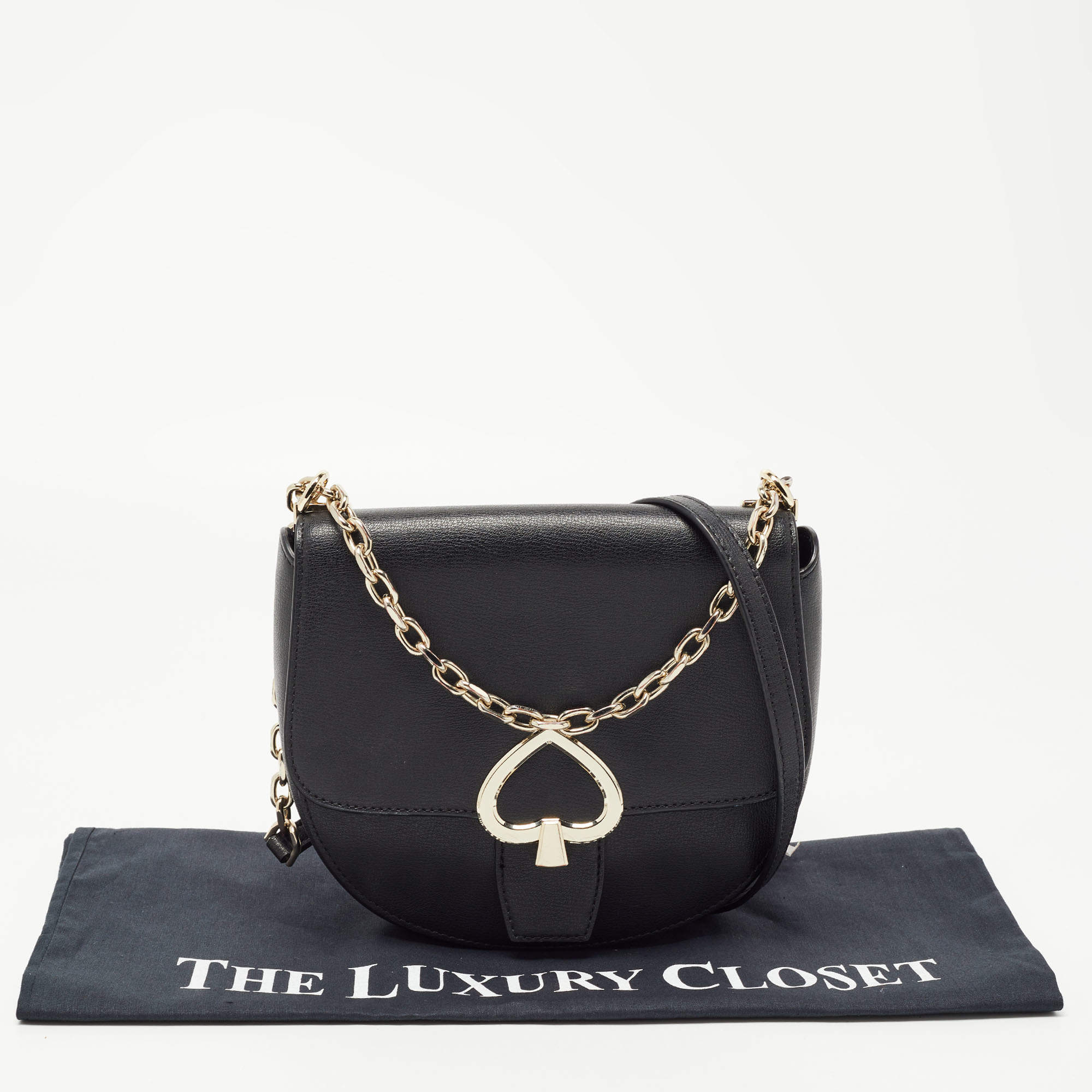 Kate Spade Black Leather Chain Shoulder Bag Kate Spade | The Luxury Closet