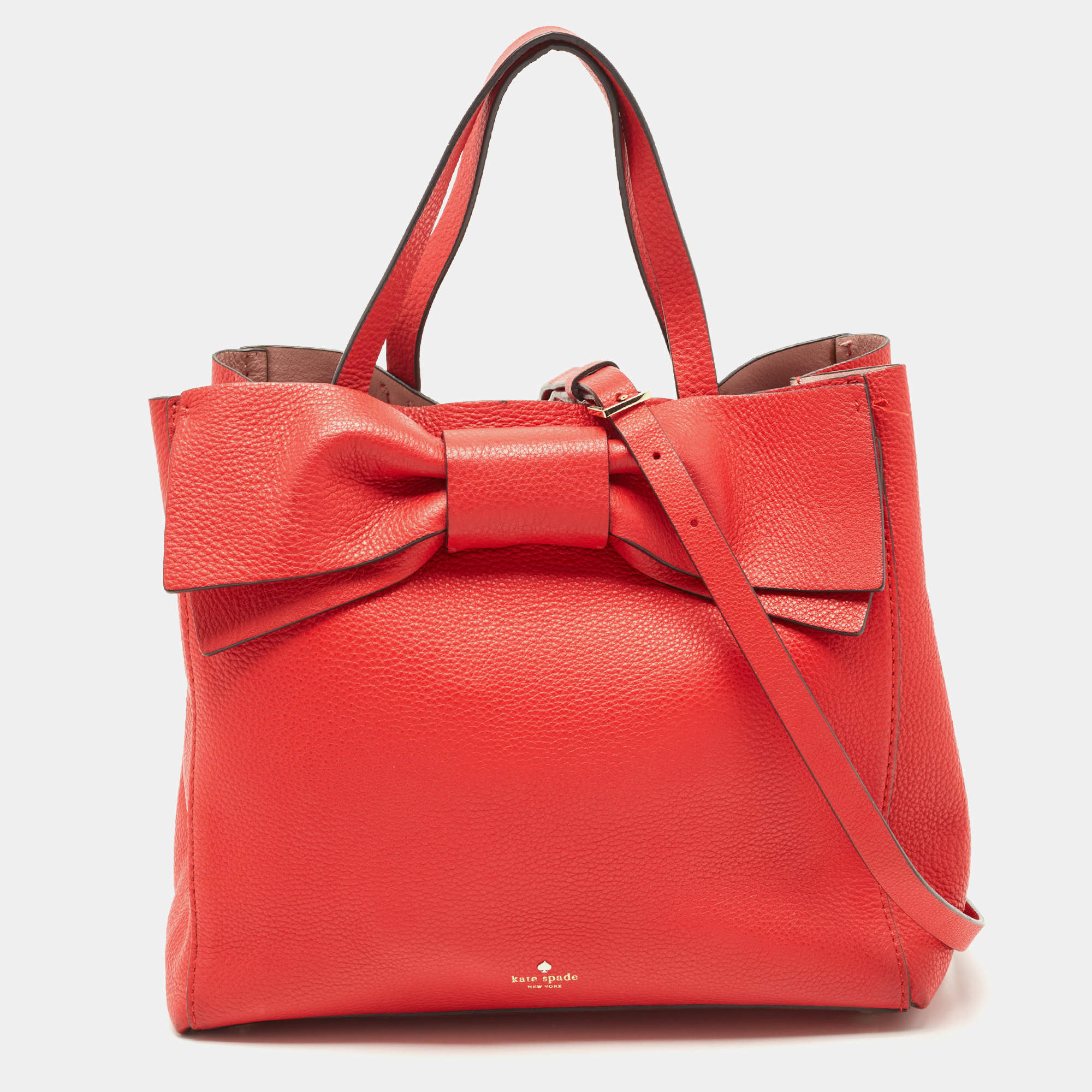 Kate spade NY Cameron medium satchel rosso red bag | Red bags, Bags, Kate  spade ny