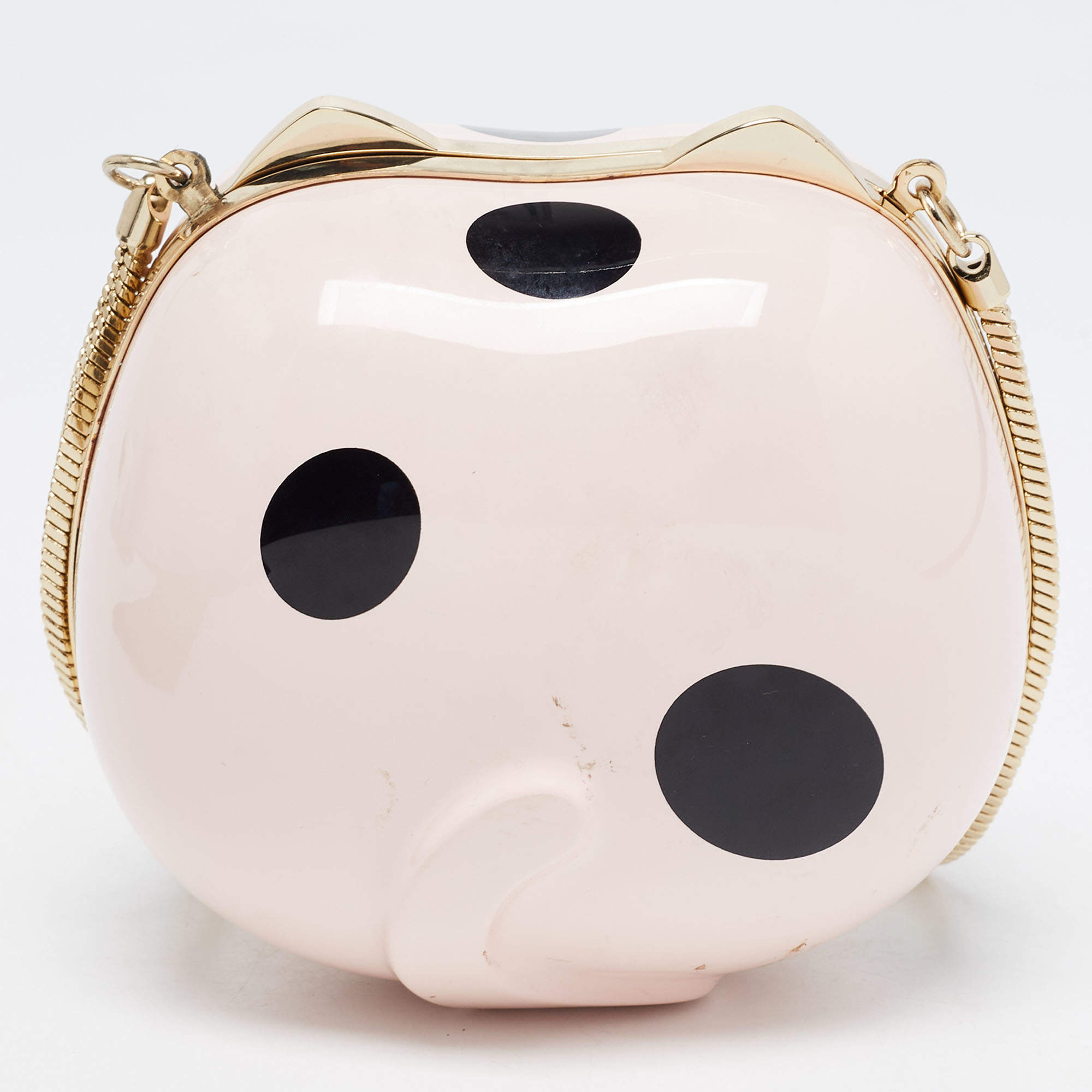 Kate Spade Pink PVC Hello Tokyo Lucky Cat Clutch Kate Spade TLC