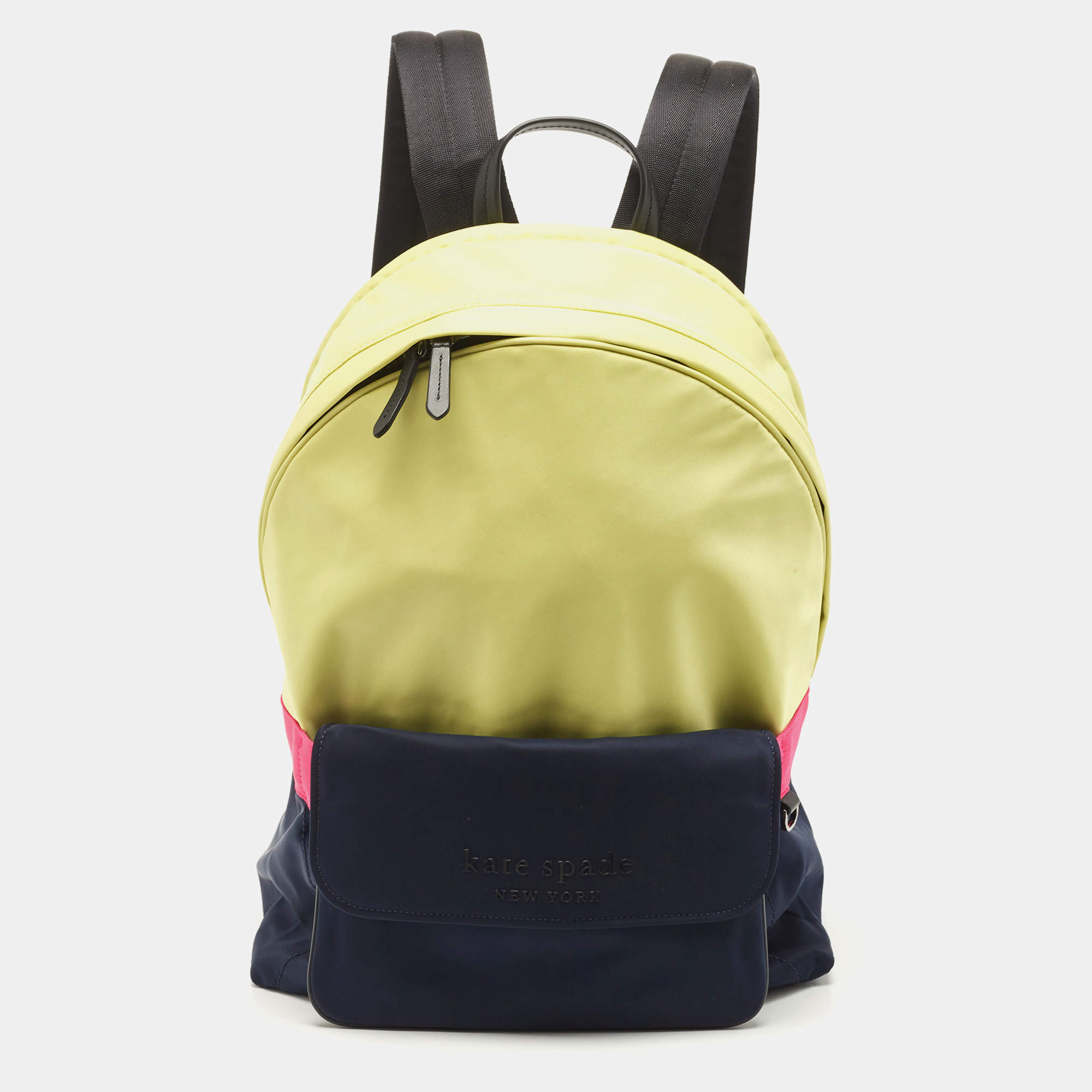 Kate Spade Multicolor Nylon Large Journey Colorblock Backpack