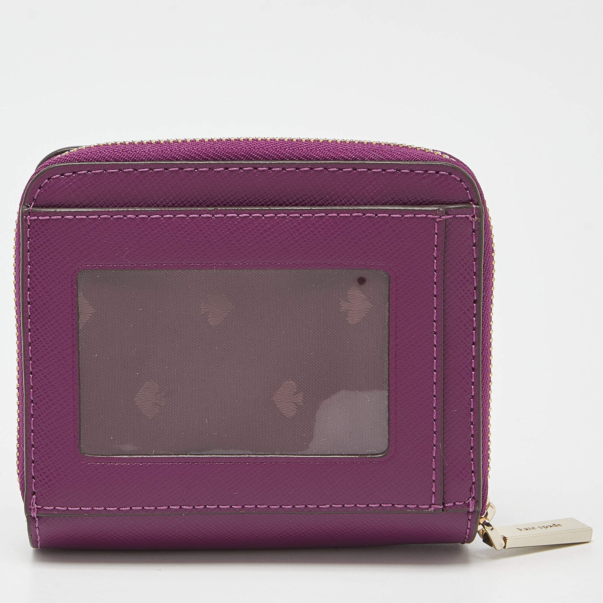 Kate Spade Purple Leather Zip Compact Wallet Kate Spade | TLC