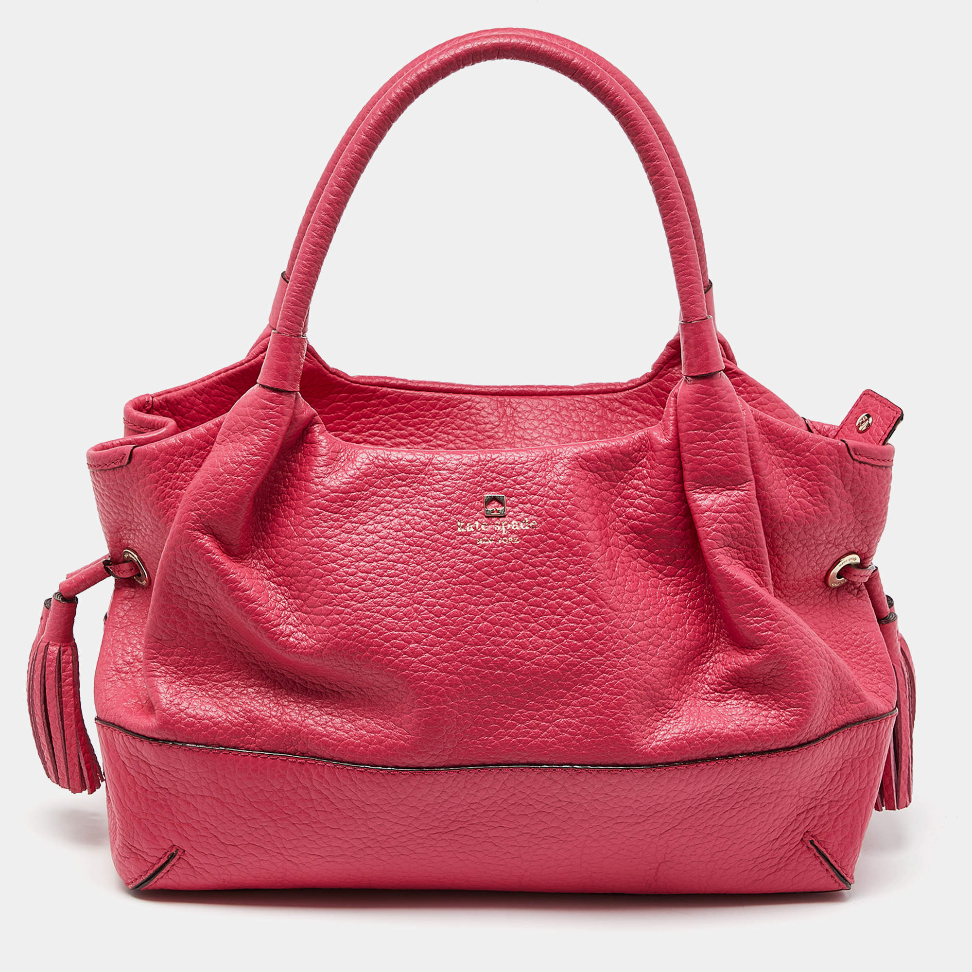 Pre Owned Kate Spade Pink New York Southport Avenue Stevie Bag