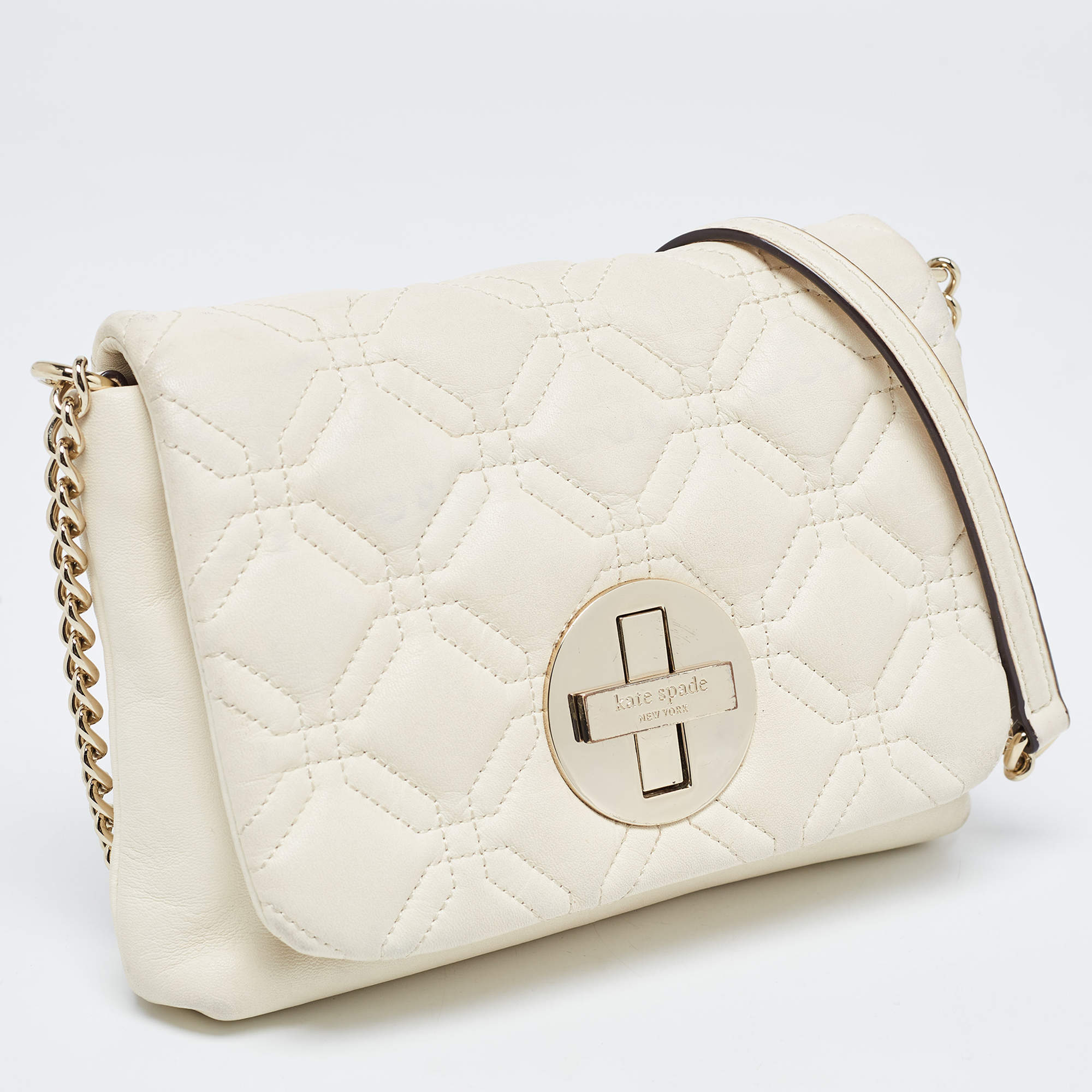 KATE SPADE Astor Court Naomi Bone Leather Crossbody Bag deals