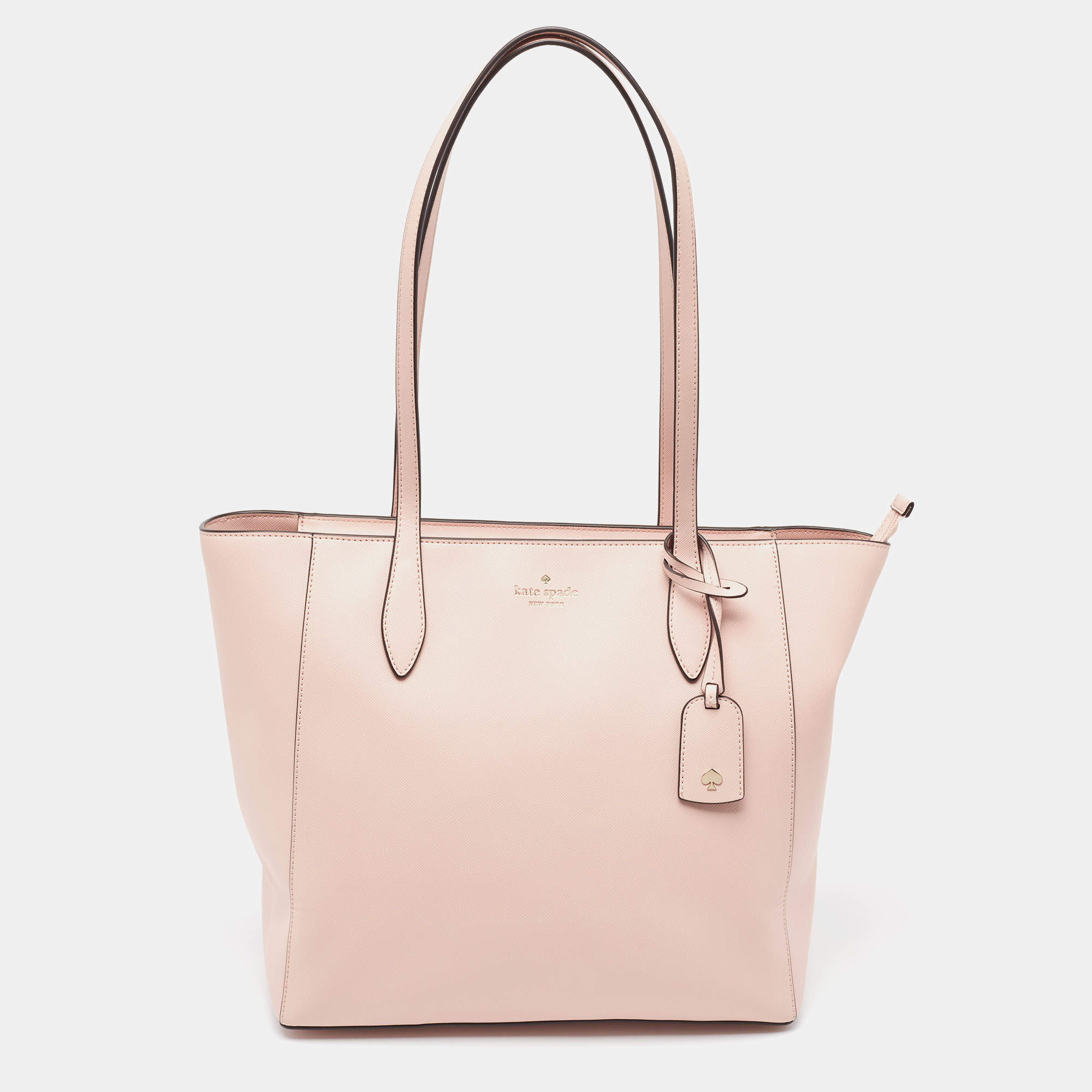 Kate Spade Light Pink Leather Large Dana Tote