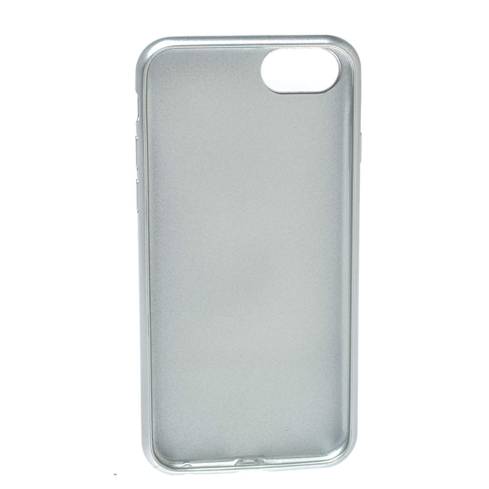 Pre Owned Kenzo Silver Tiger Print iPhone 7/8 Case