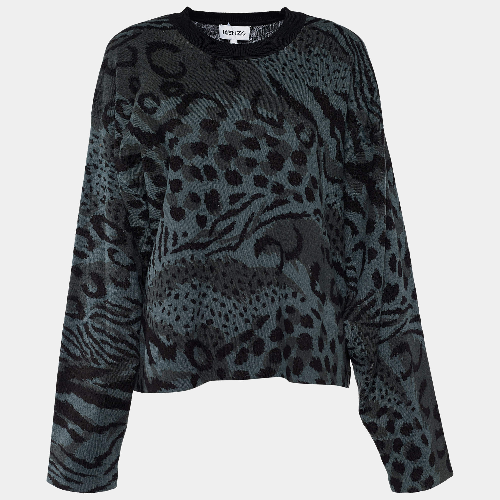 Kenzo shop leopard sweater