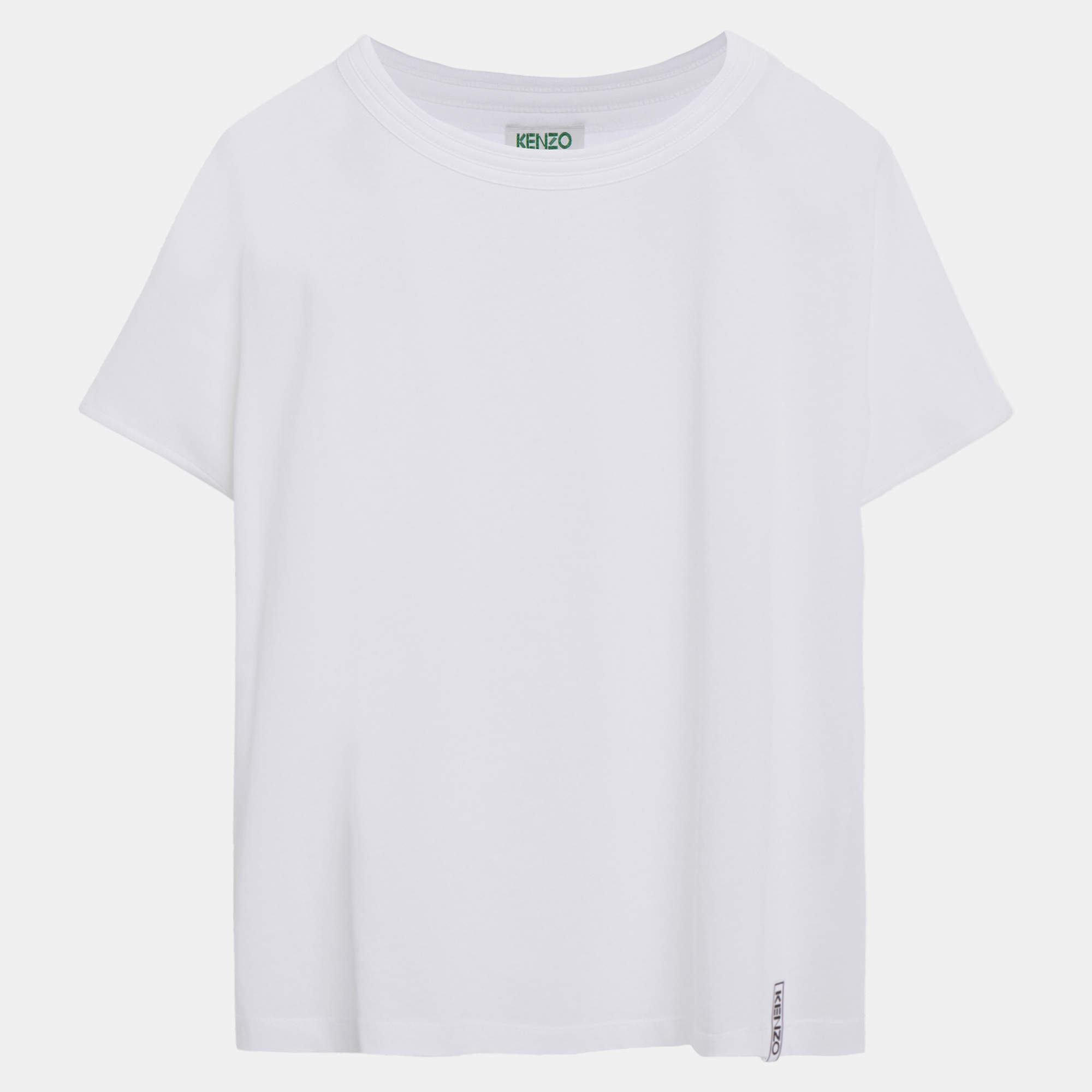 Pre Owned Kenzo Cotton Short Sleeved Top XL