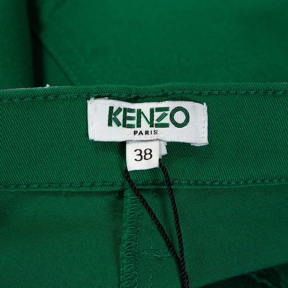 Kenzo Green Belt Trousers