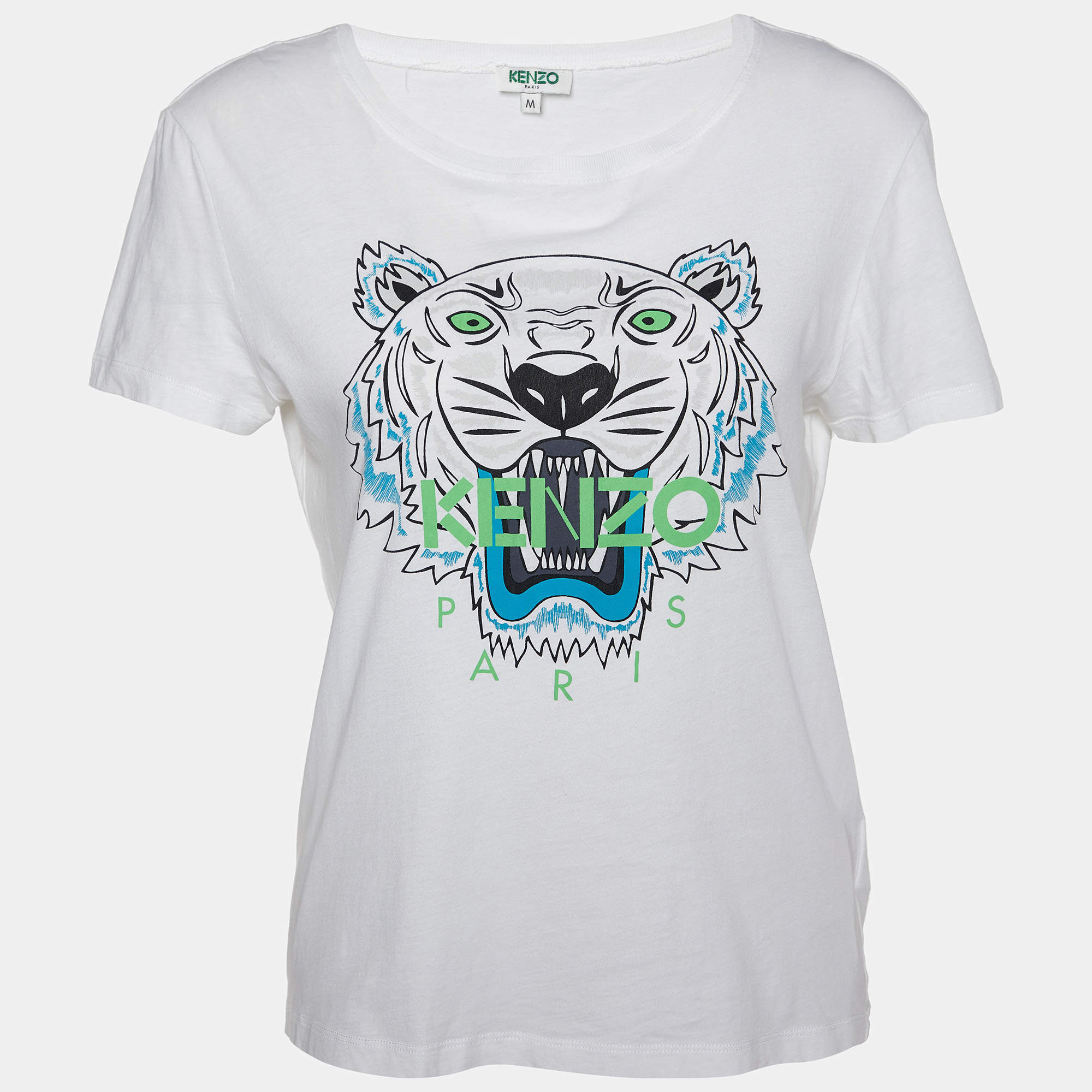 Black Year of the Tiger-print cotton-jersey T-shirt