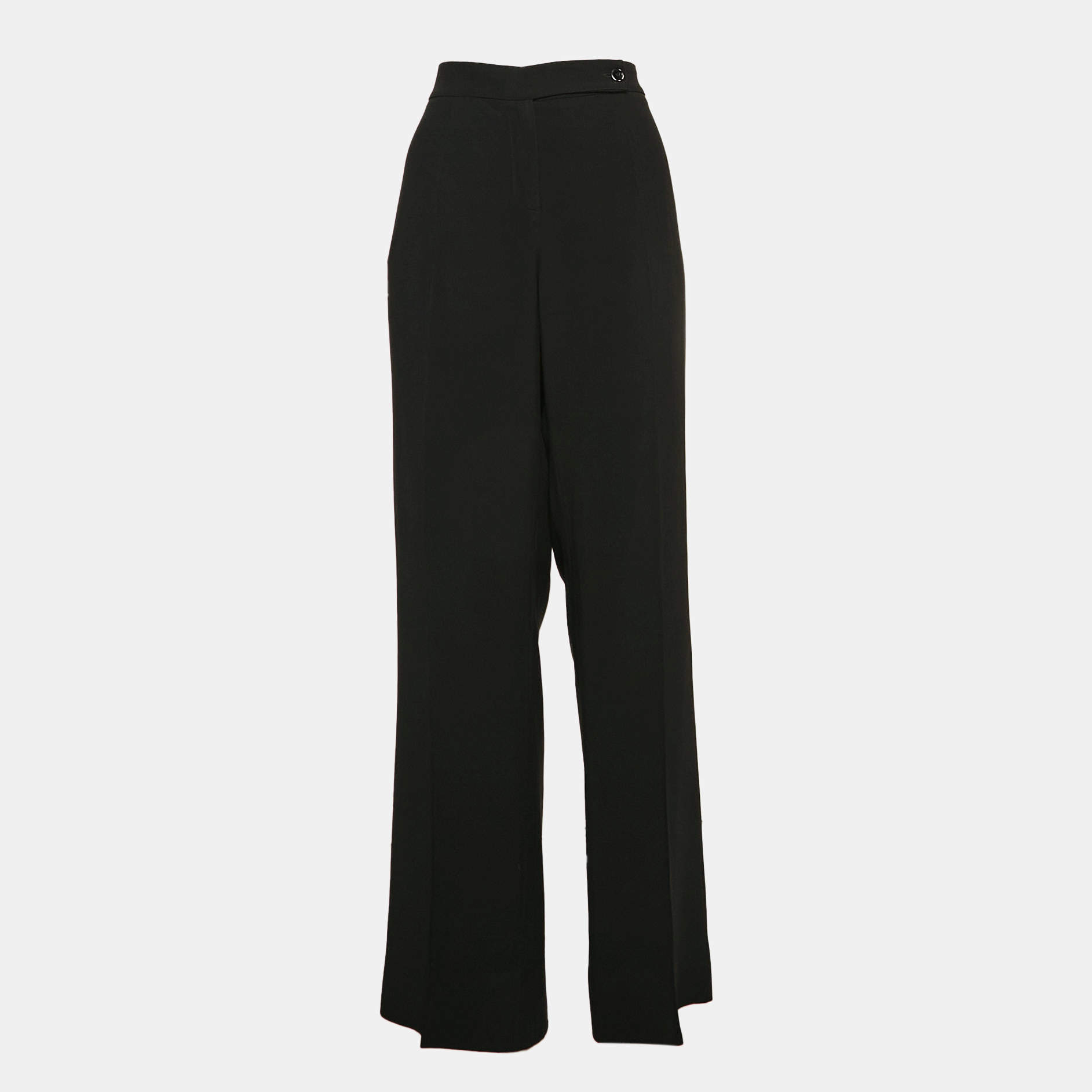 La Perla Black Wool Trousers M