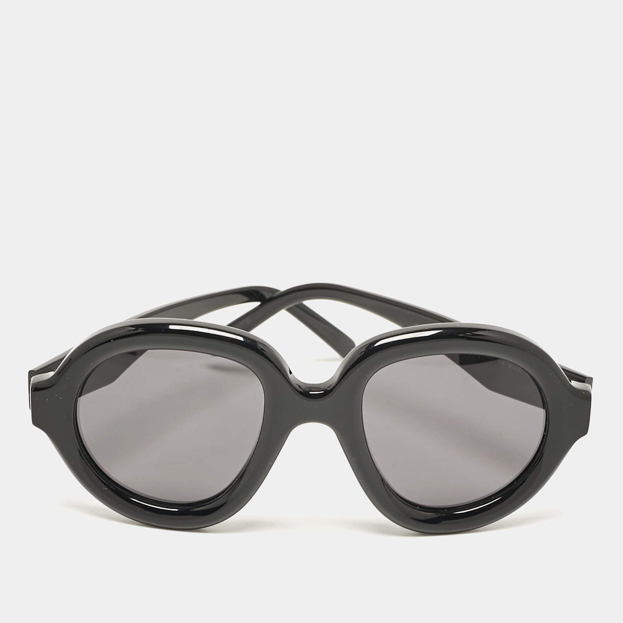 Loewe Black LW40105l Frame Oval Sunglasses