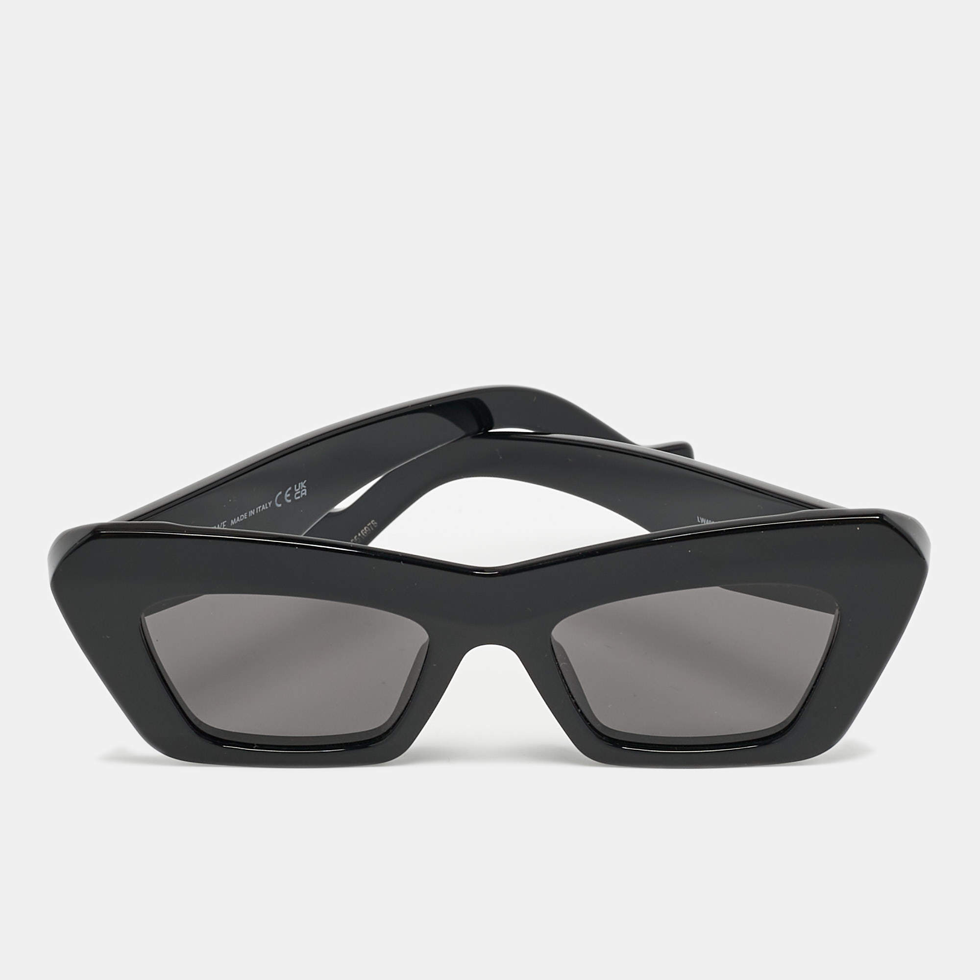 Loewe Black LW40036I Anagram Cat Eye Sunglasses