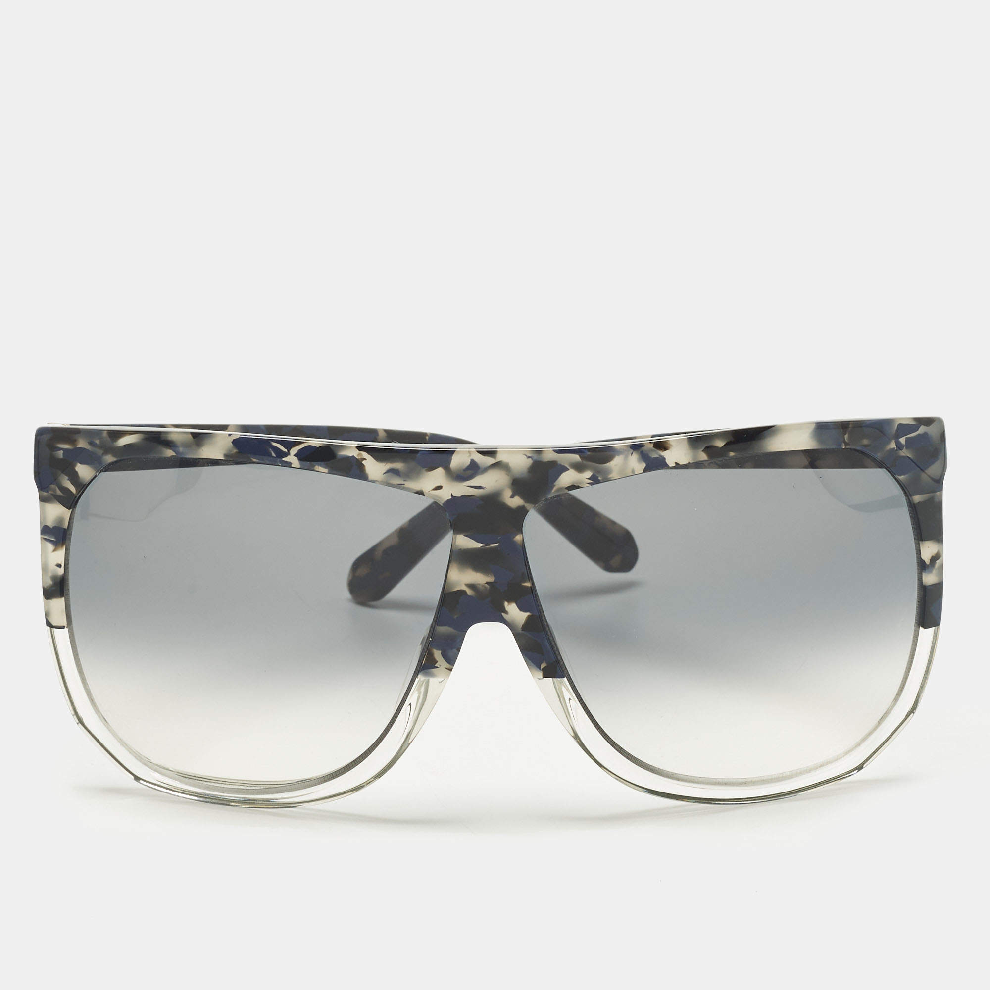 Pre Owned نظارة شمسية لويفي أزرق متدرج LW40001I فيليبا كبيرة الحجم