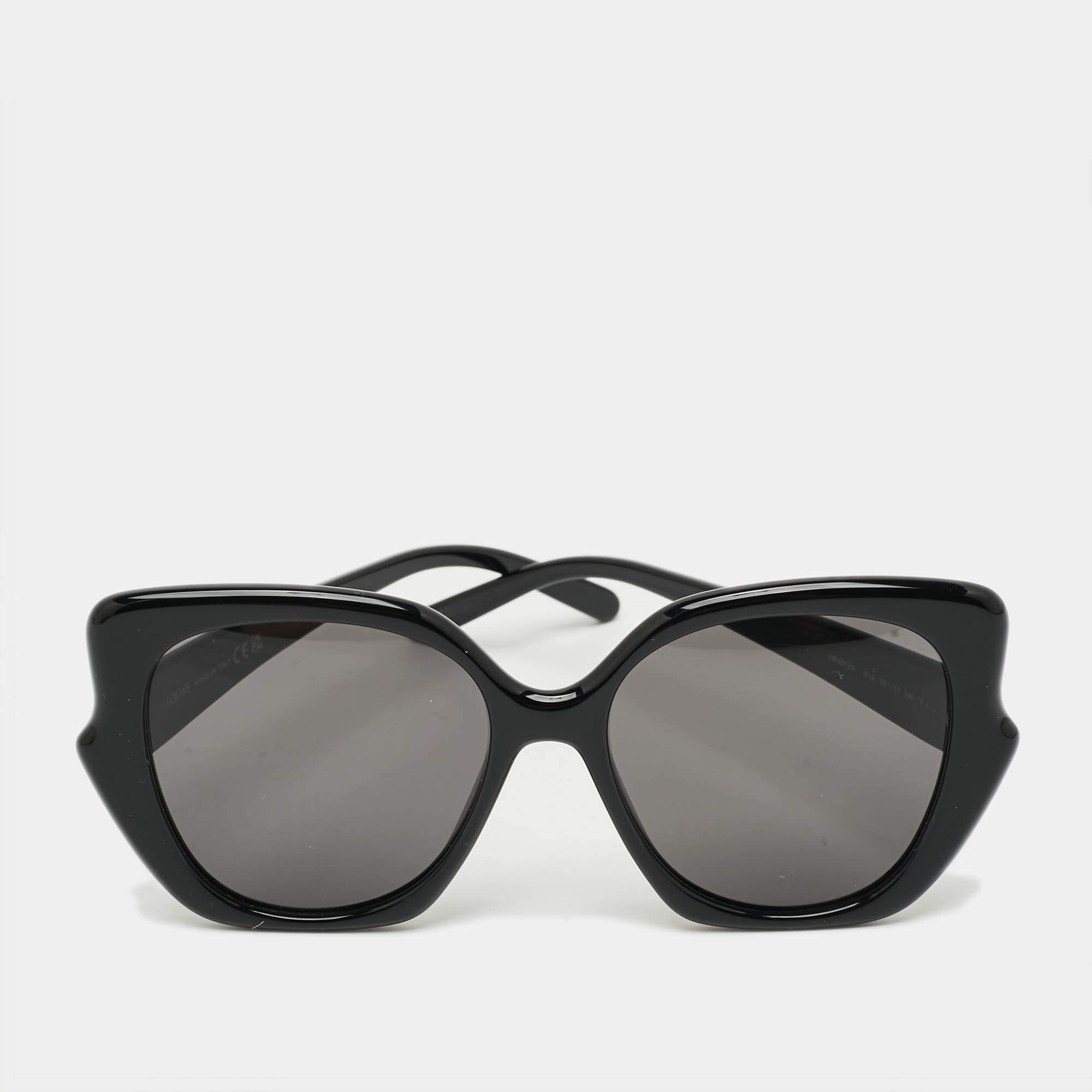 Pre Owned Loewe Black LW401331 Fantasy Slim Butterfly Sunglasses