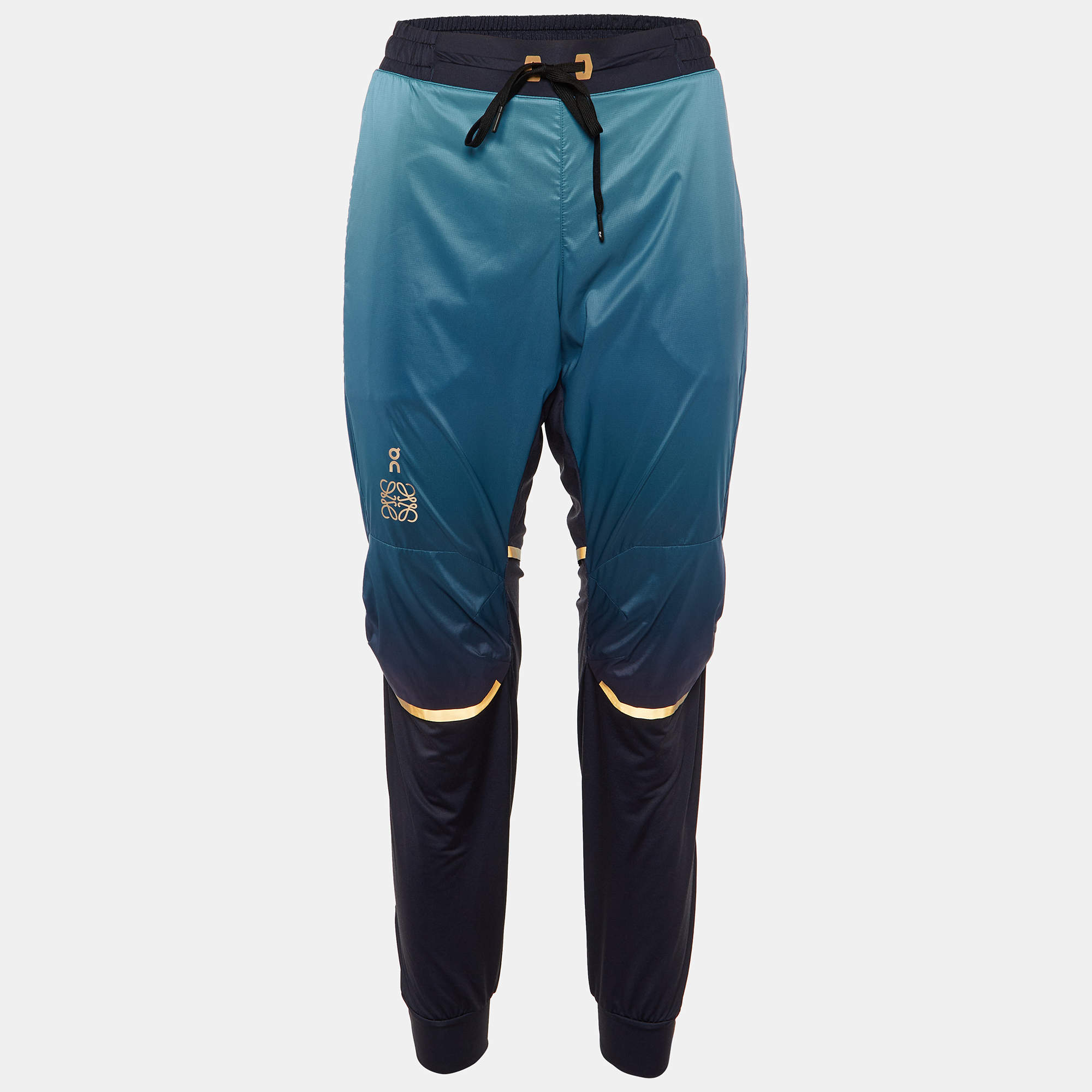 Loewe x On Blue Technical Jersey Running Pants M