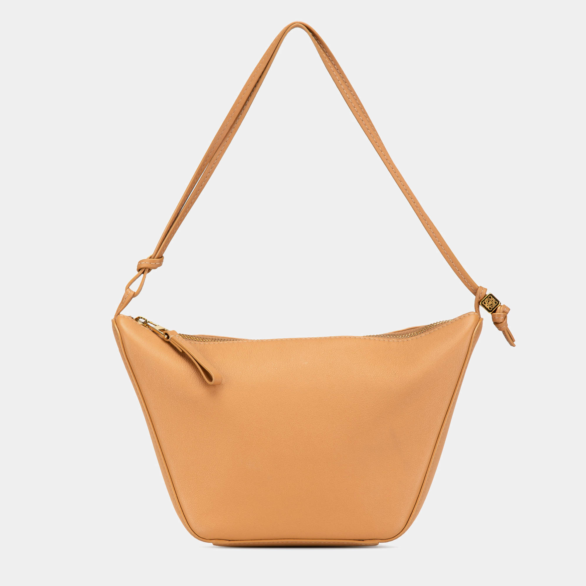 Loewe Brown Mini Leather Hammock Hobo