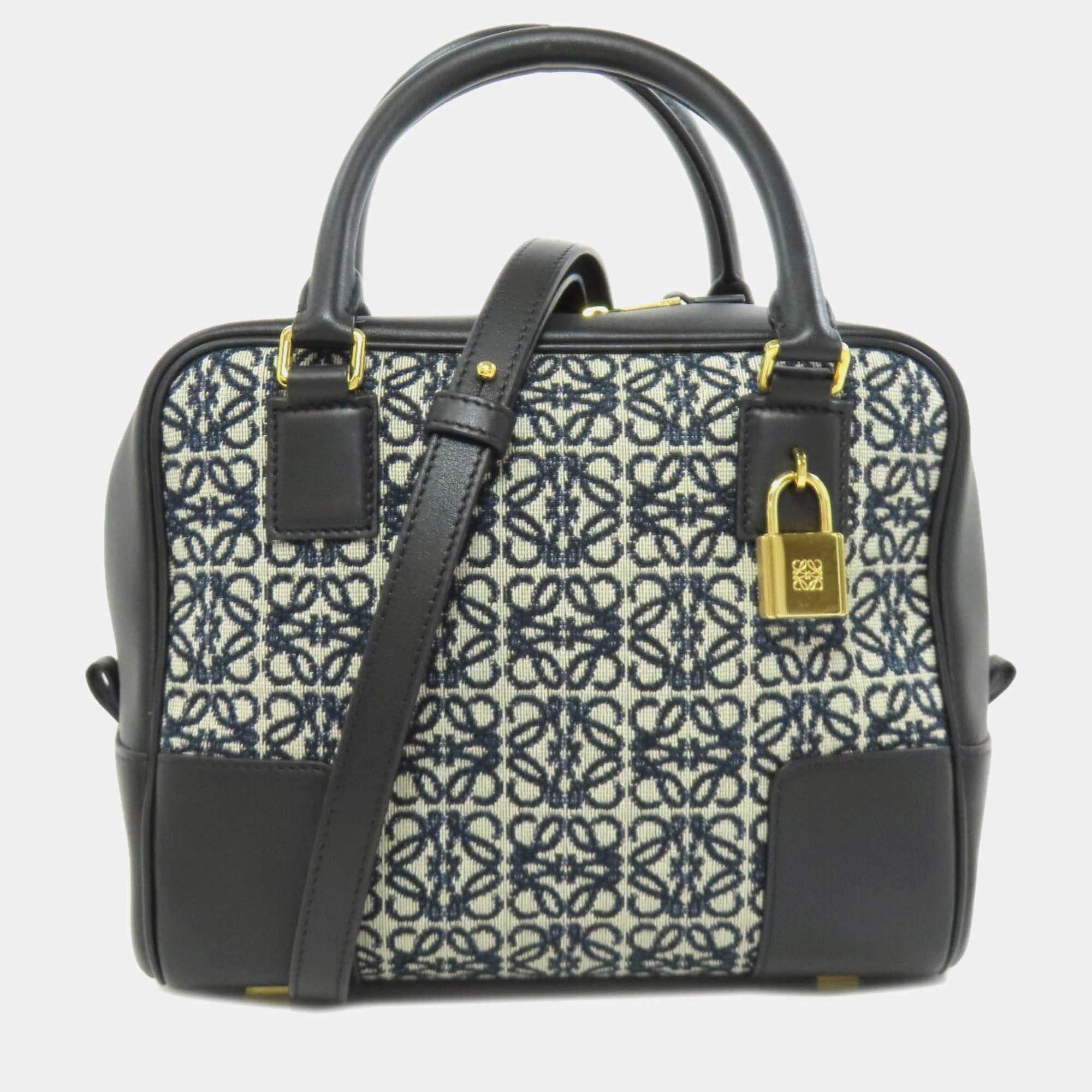 Loewe Amazona 19 Handbag Canvas