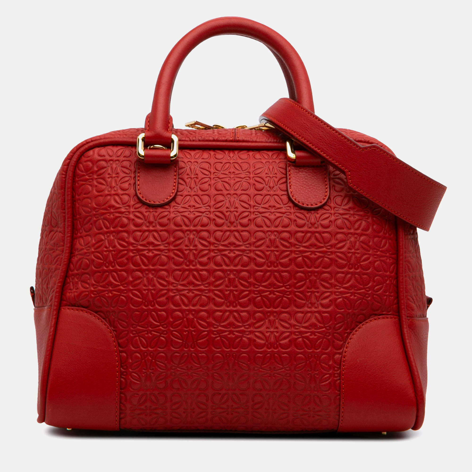 ショルダーバッグ・ポシェット LOEWE Amazona Bag in Rouge Loewe Amazona 23 handbag shoulder bag red GZl14izp | eBay