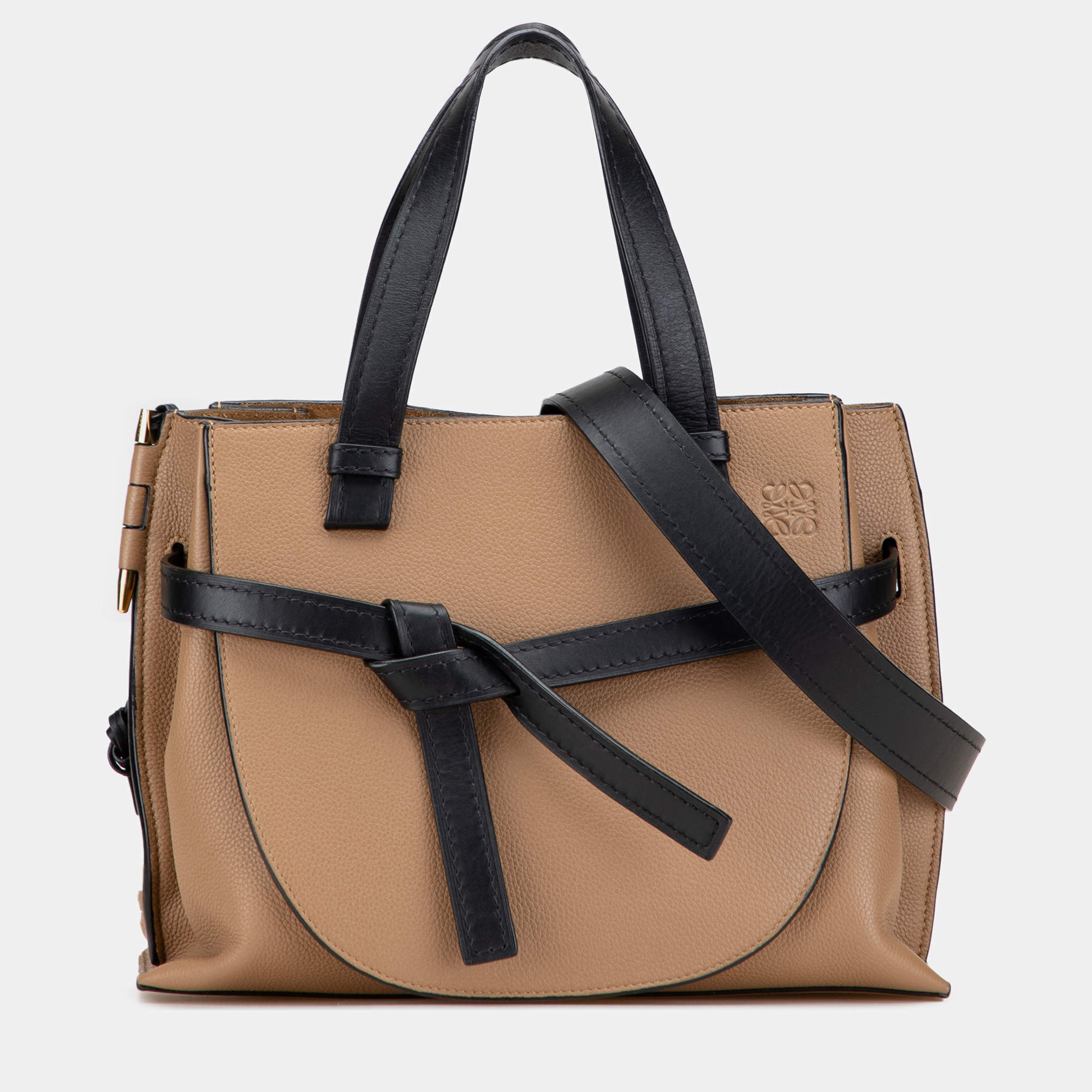 Loewe x Junya Watanabe Multicolor Leather,Denim and Suede