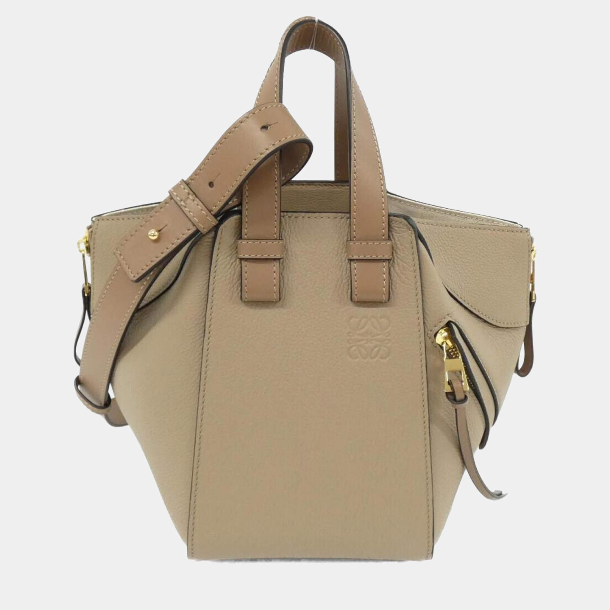 Pre Owned Loewe Hammock Compact Shoulder Bag