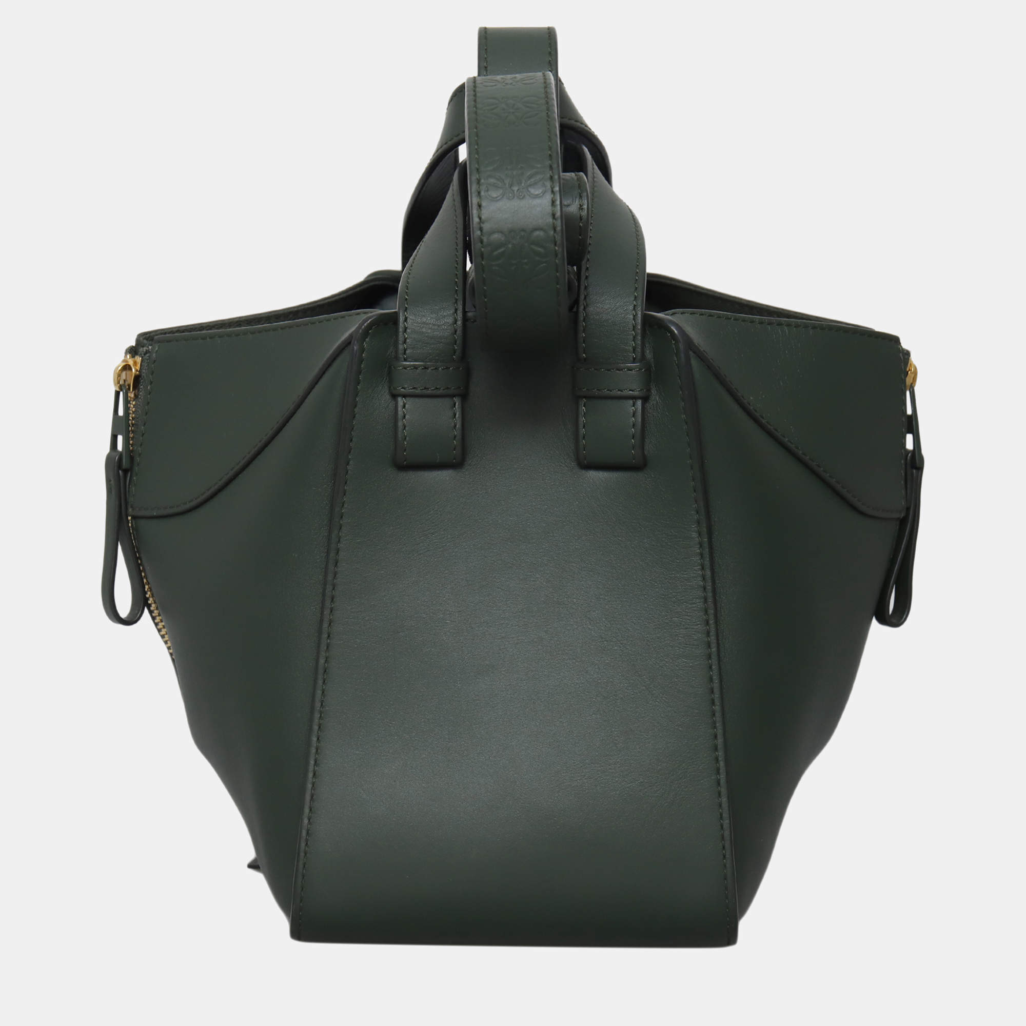 Pre Owned حقيبة هاموك مدمجة لويفي عجل أخضر