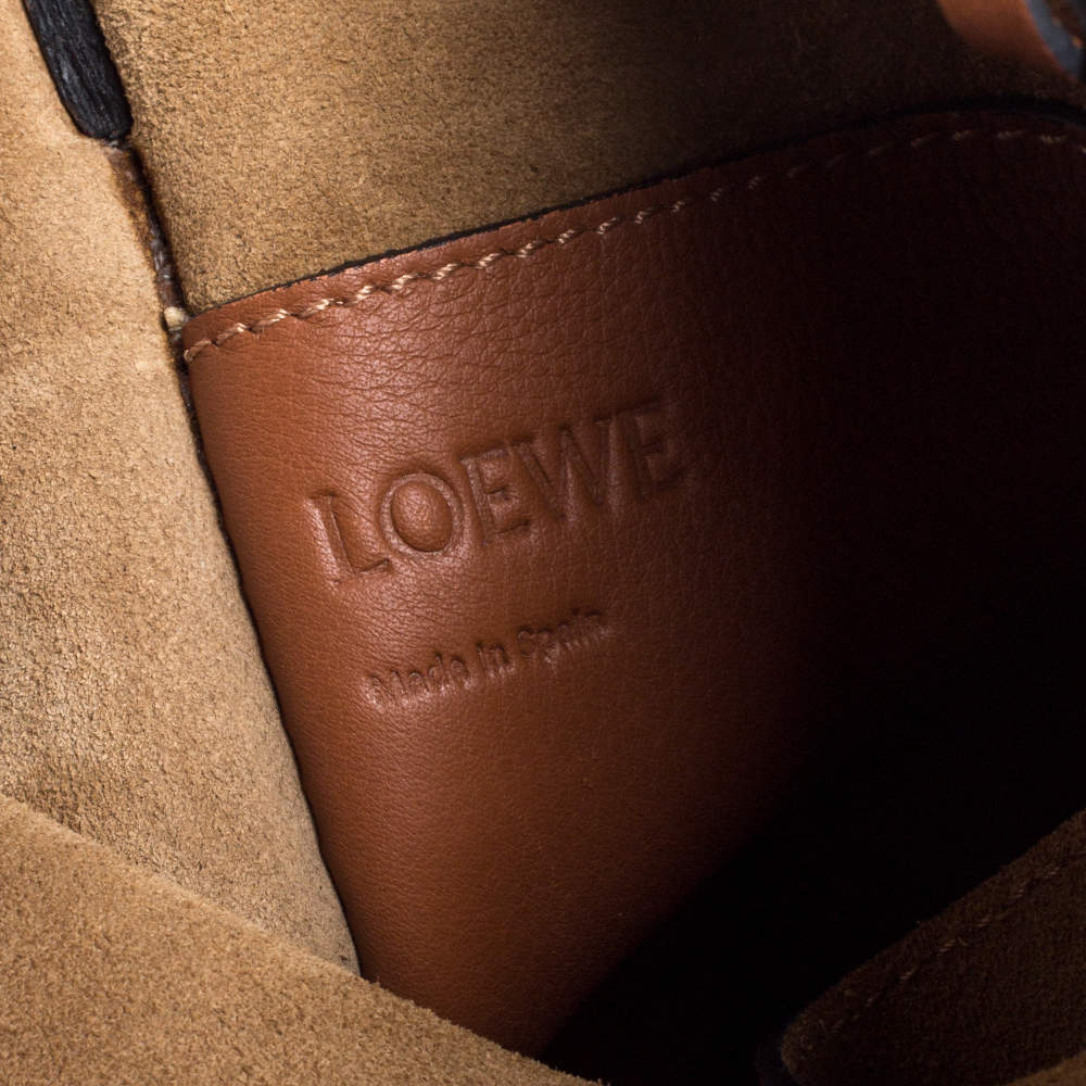 Loewe Beige/Camel Leather Gate Bucket Bag Loewe